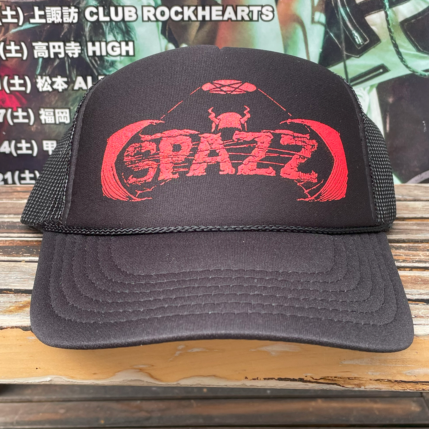 SPAZZ メッシュCAP LOGO