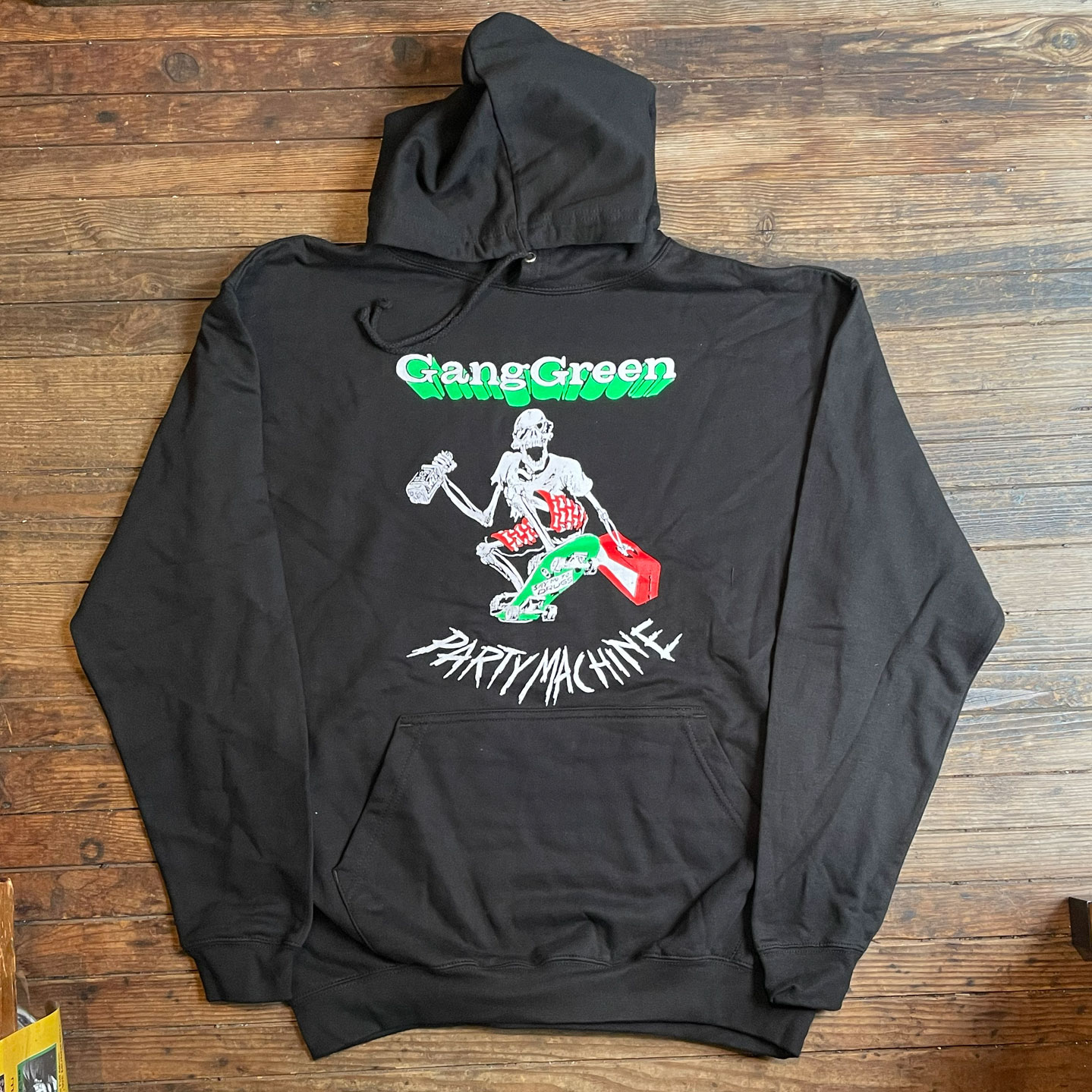 GANG GREEN パーカー PARTY MACHINE