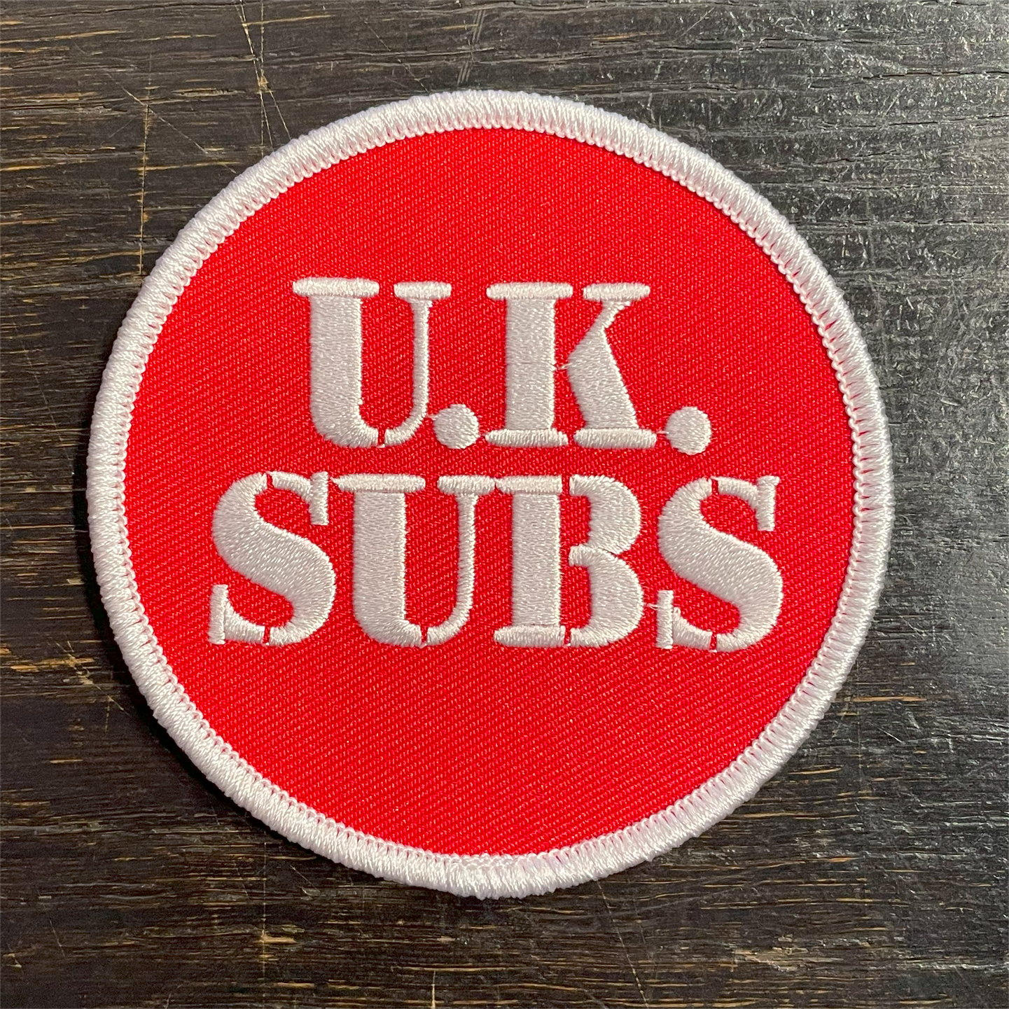 UK SUBS 刺繍ワッペン