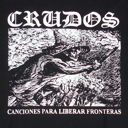 LOS CRUDOS Tシャツ CANCIONES PARA LIBERAR FRONTERAS