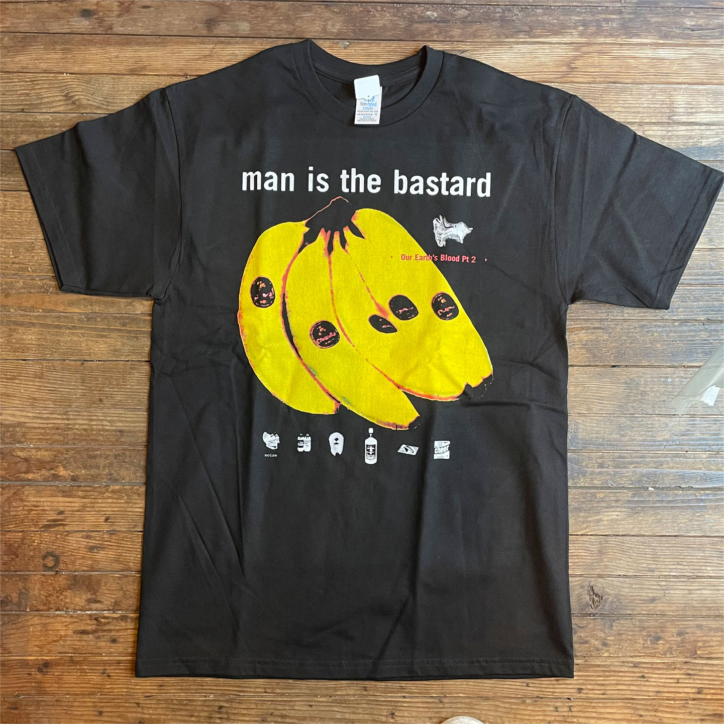 MAN IS THE BASTARD Tシャツ Our Earth's Blood Pt 2 オフィシャル