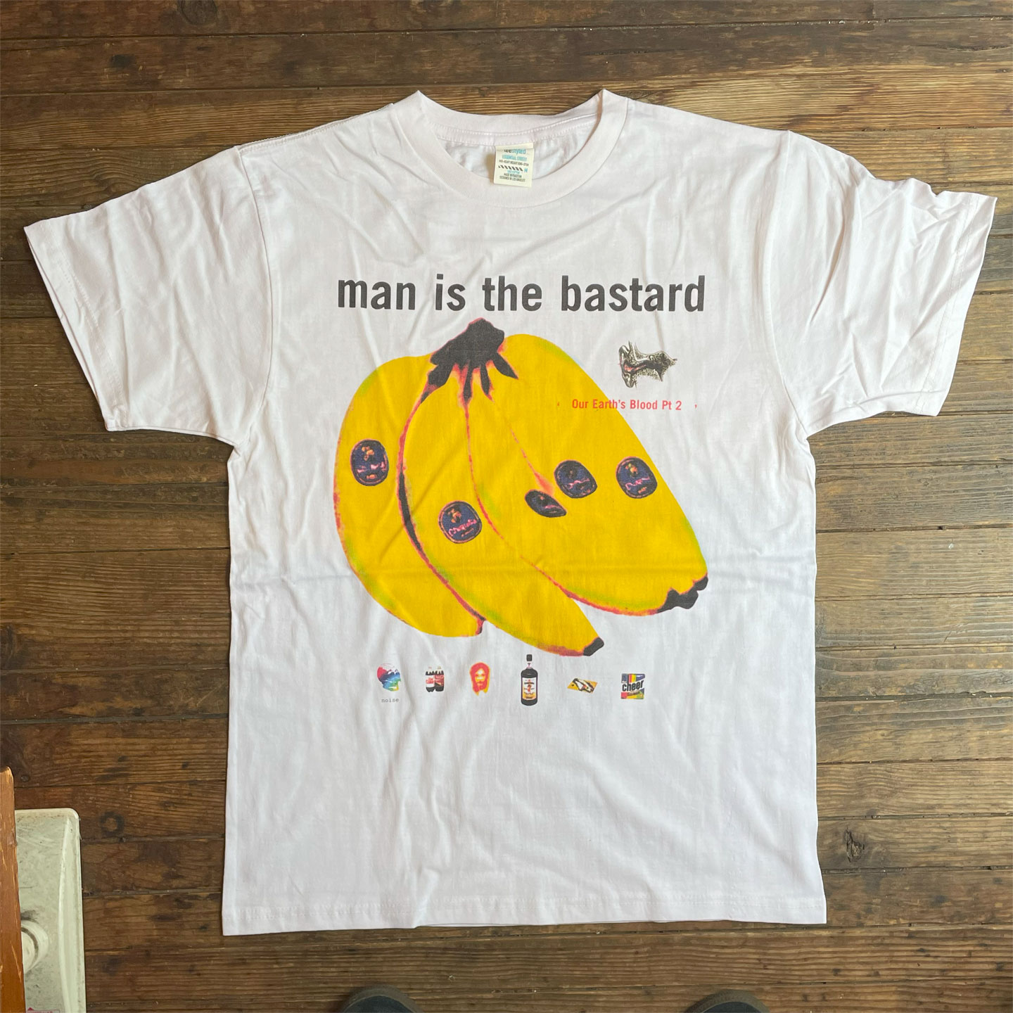 MAN IS THE BASTARD Tシャツ Our Earth's Blood Pt 2 オフィシャル