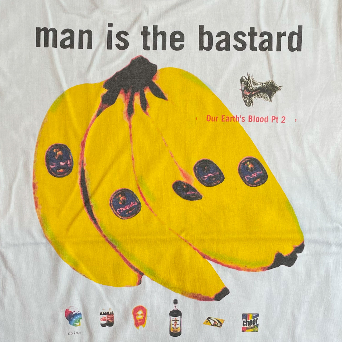 MAN IS THE BASTARD Tシャツ Our Earth's Blood Pt 2 オフィシャル