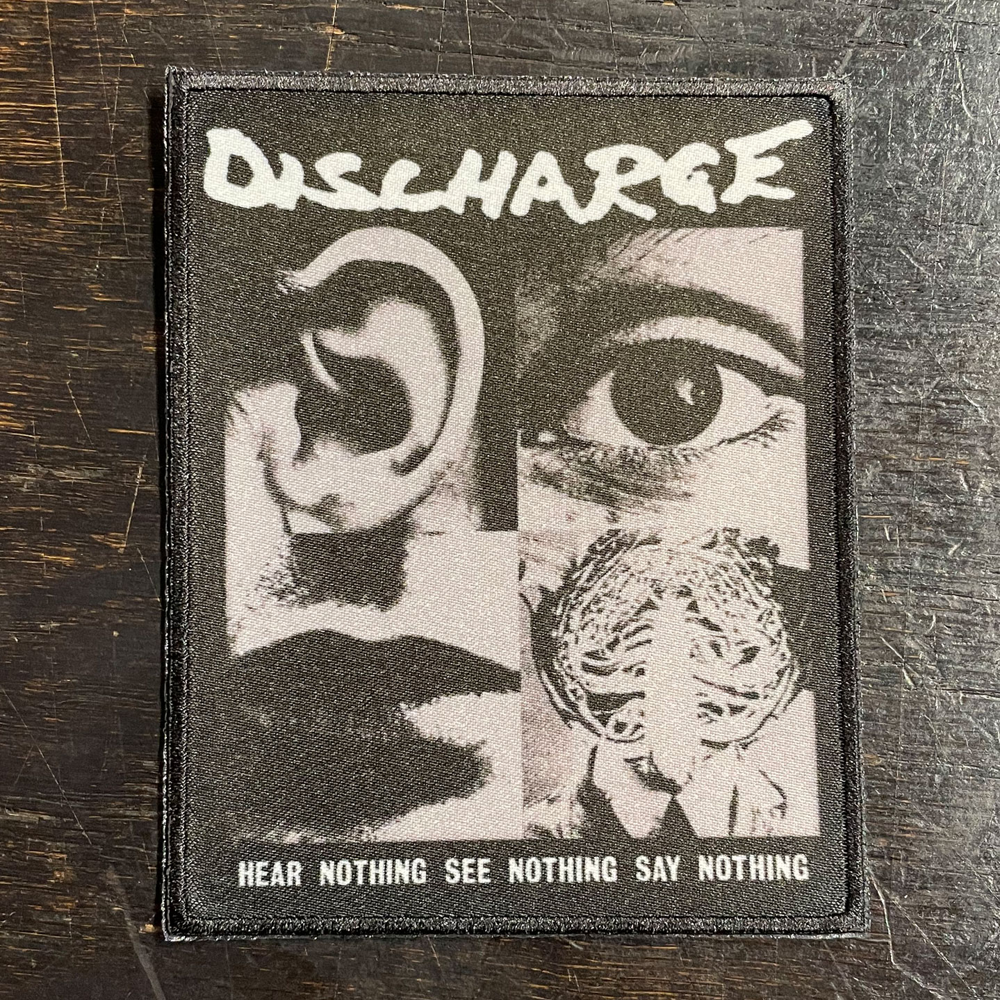DISCHARGE ワッペン HNSNSN