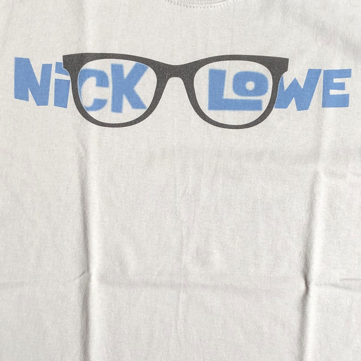 NICK LOWE Tシャツ GLASSES