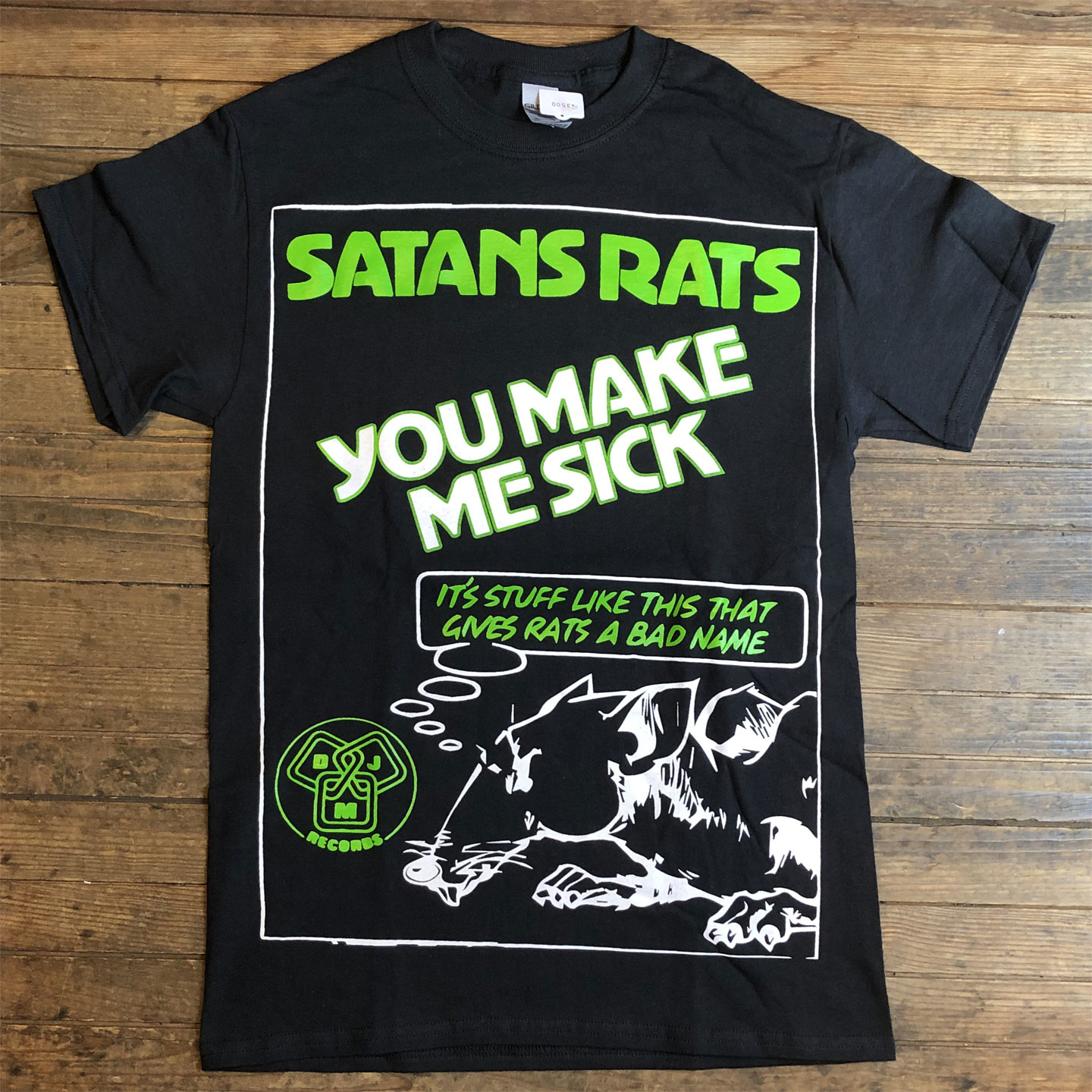 SATANS RATS Tシャツ YOU MAKE ME SICK