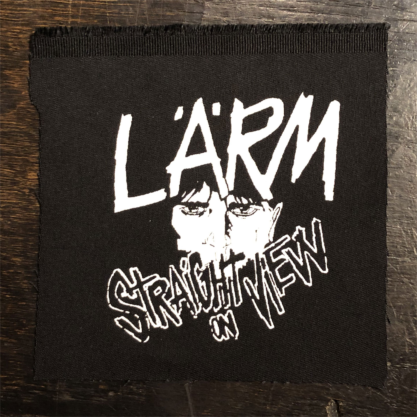 LARM PATCH STRAIGHT ON VIEW
