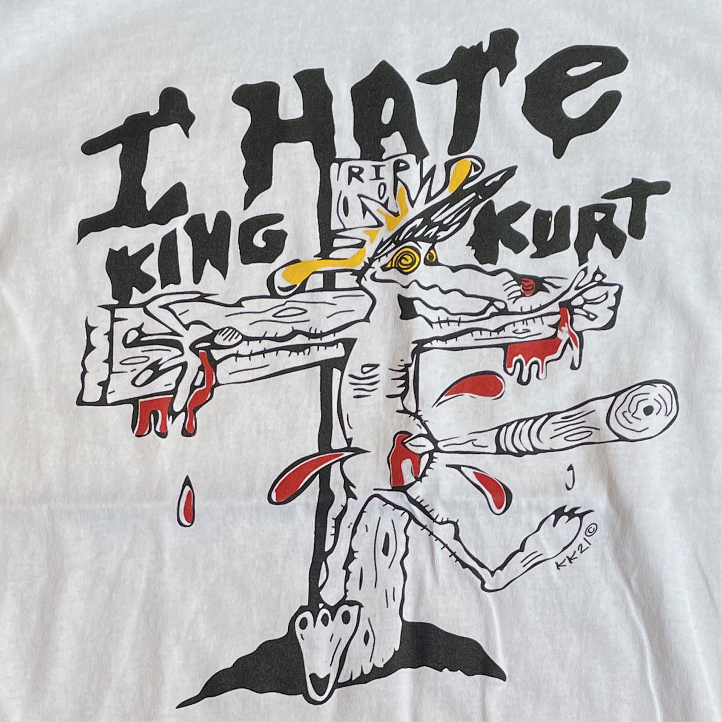 KING KURT Tシャツ I HATE KING KURT オフィシャル！