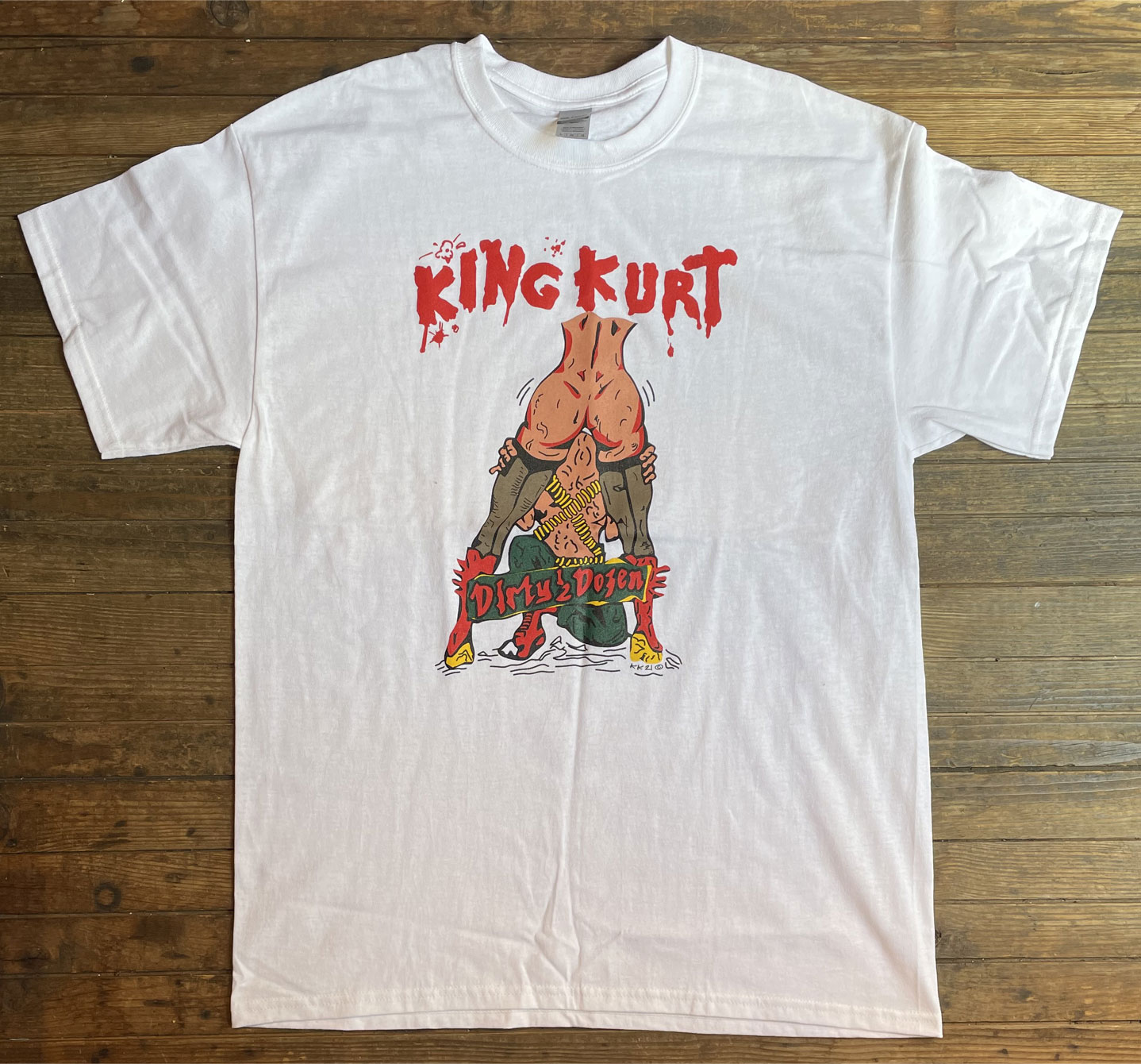 KING KURT Tシャツ Dirty Half Dozen オフィシャル