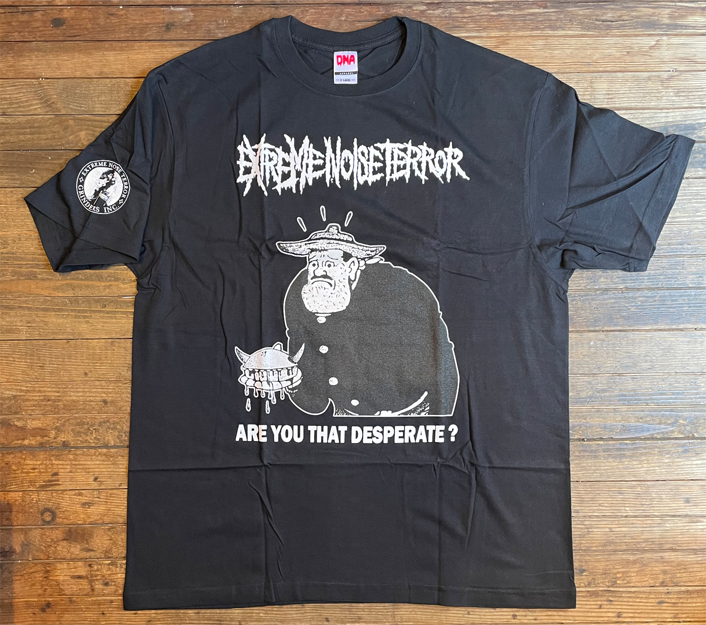 EXTREME NOISE TERROR Tシャツ ARE YOU THAT DESPERATE? オフィシャル