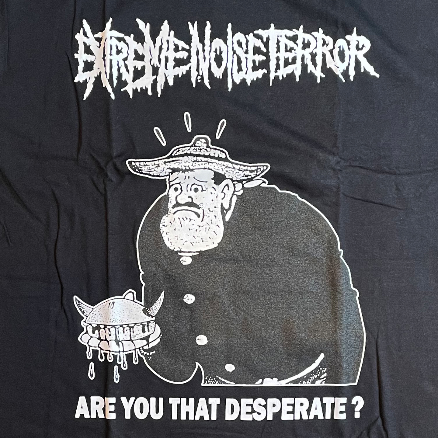 EXTREME NOISE TERROR Tシャツ ARE YOU THAT DESPERATE? オフィシャル