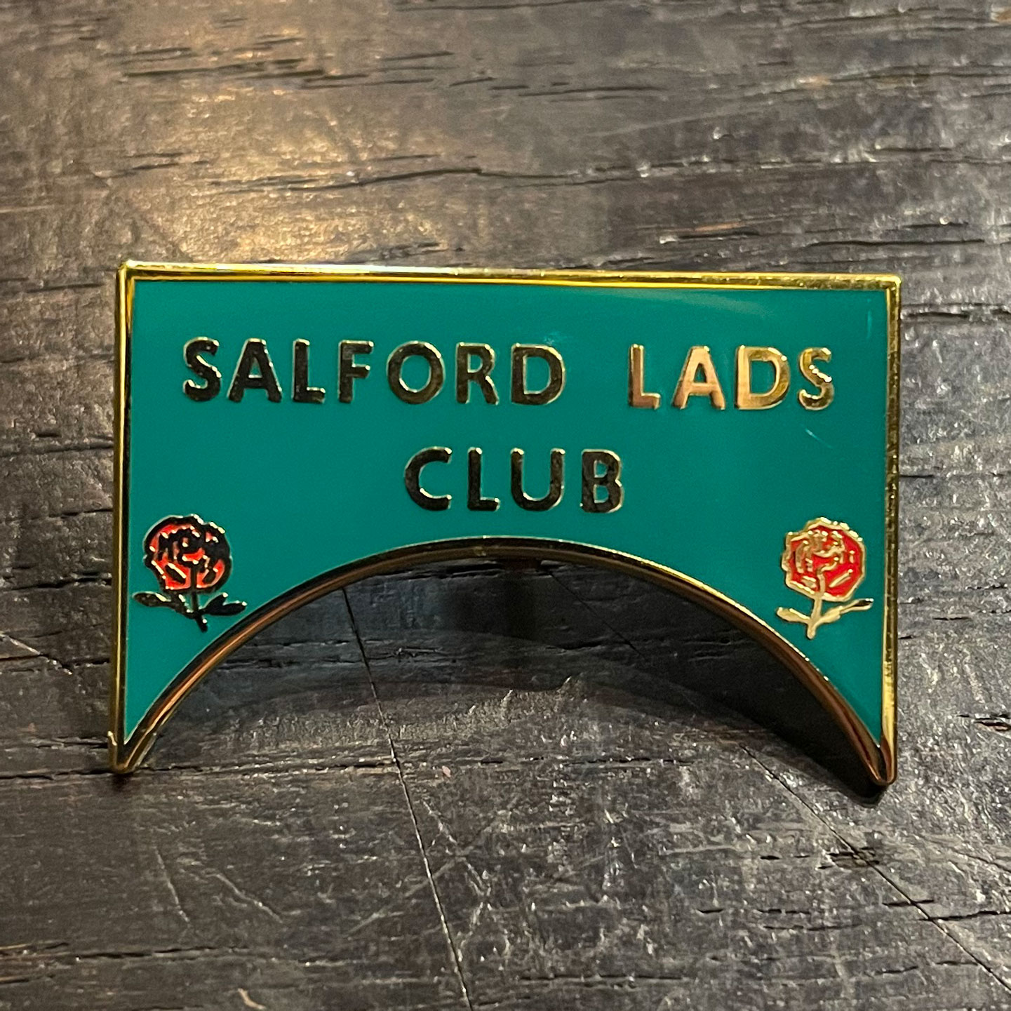 THE SMITHS ピンバッジ SALFORD LADS CLUB