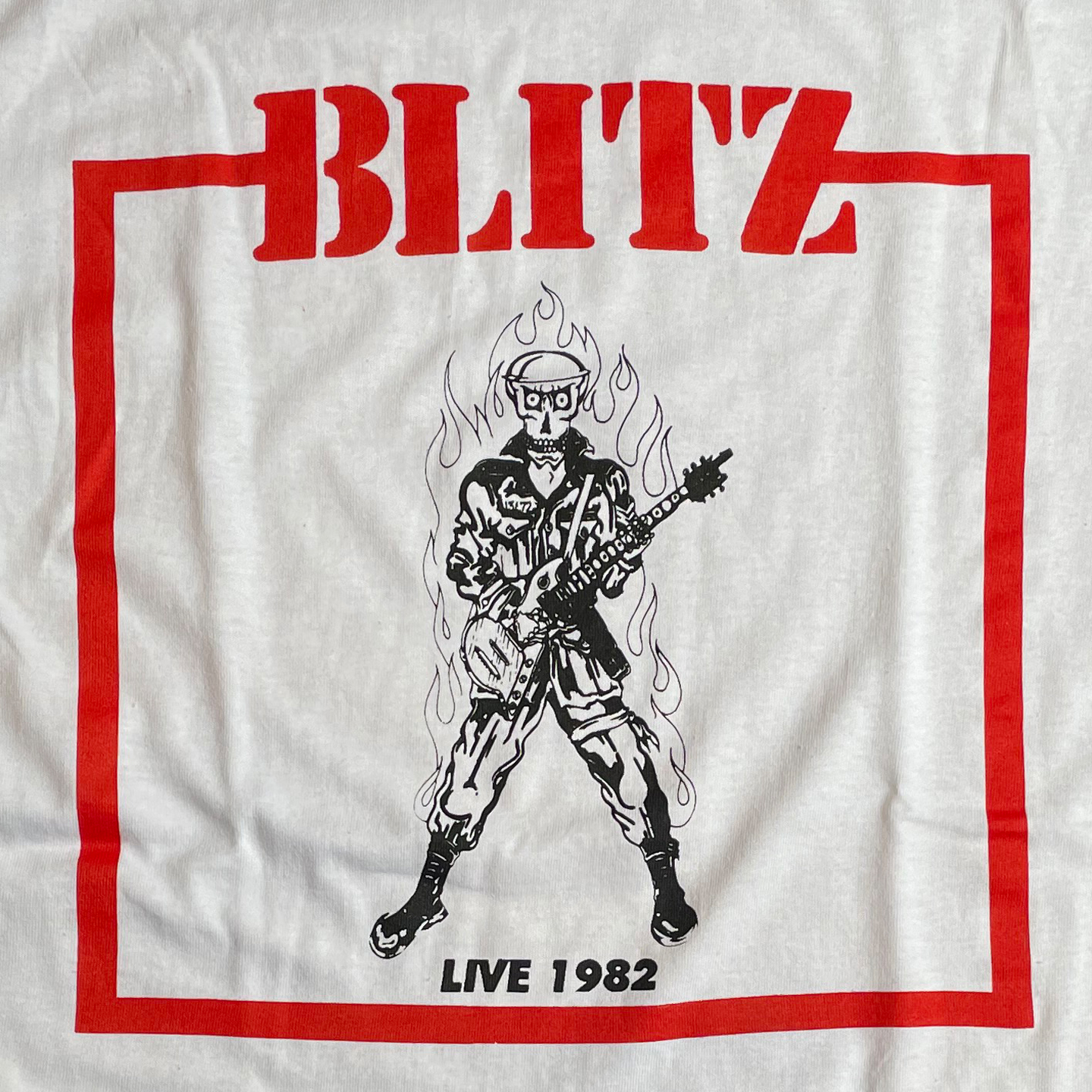 BLITZ Tシャツ LIVE 1982