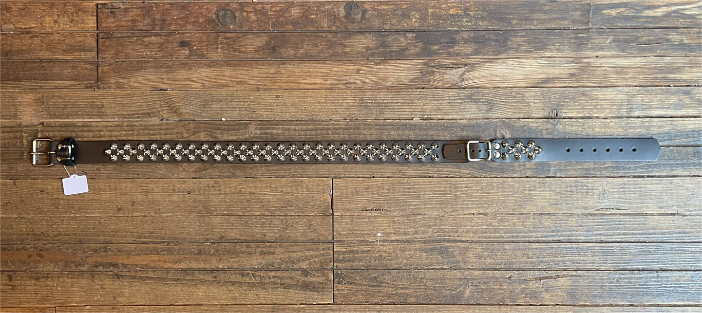 45REVOLUTION ORIGINAL 鋲ベルト 2 x 1 配列