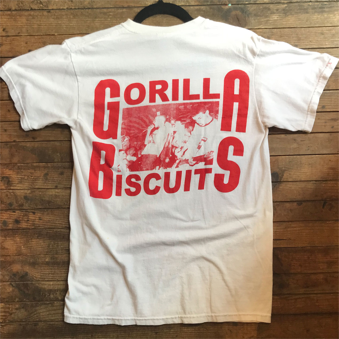 USED! GORILLA BISCUITS Tシャツ LIVE