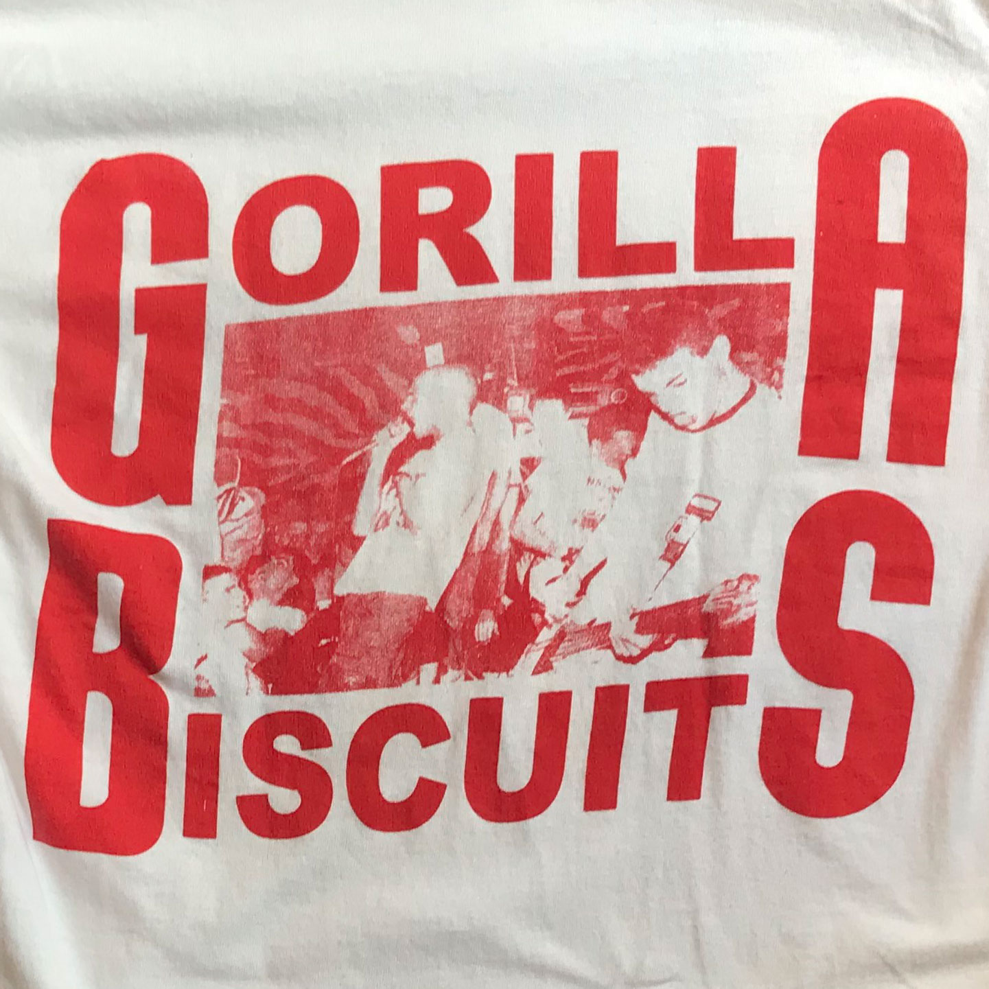 USED! GORILLA BISCUITS Tシャツ LIVE