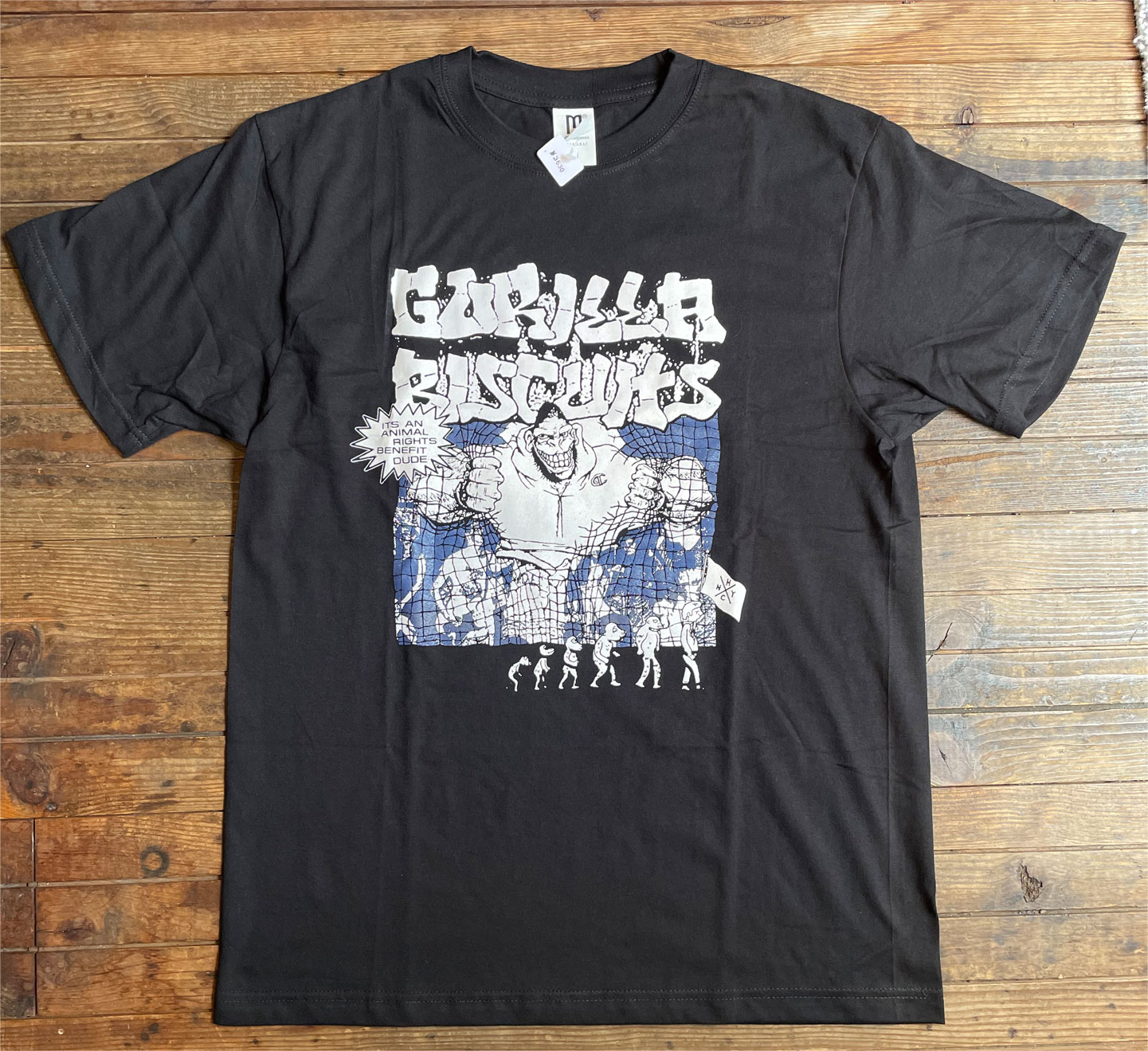 GORILLA BISCUITS Tシャツ ANIMAL RIGHTS