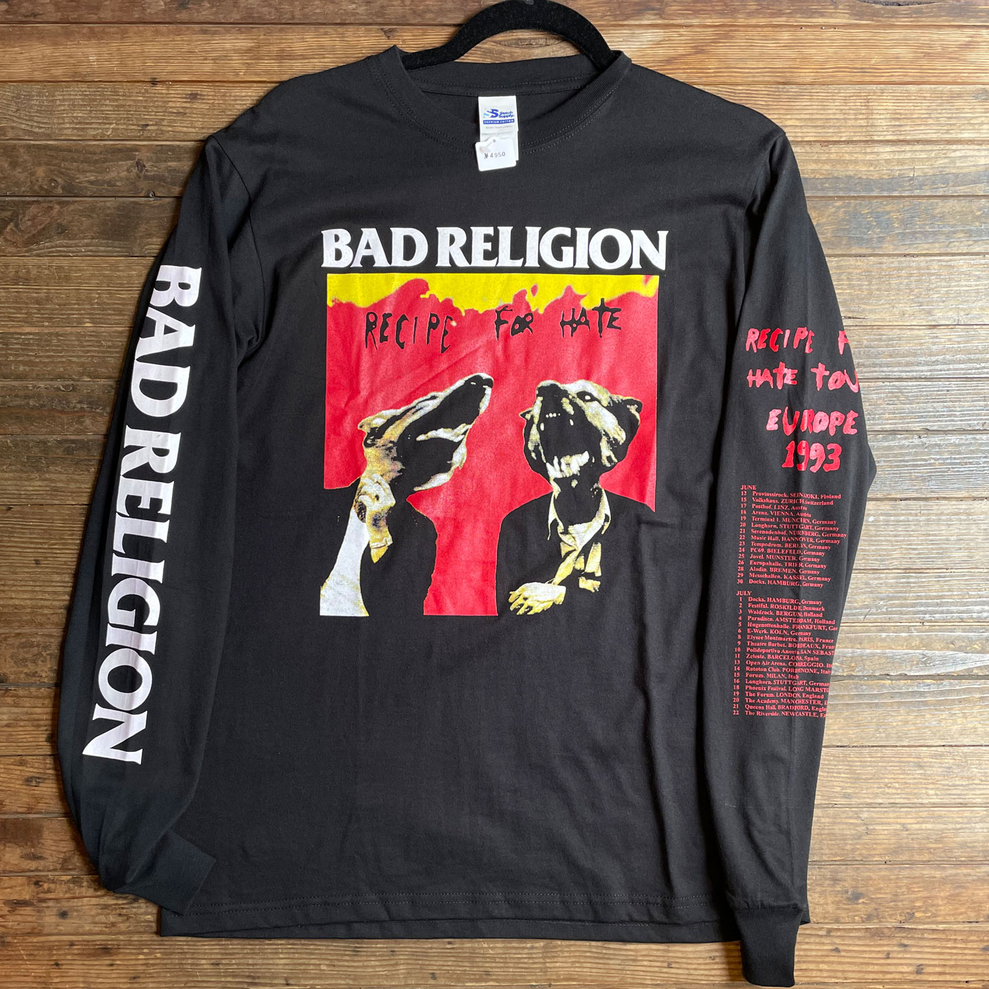 バッドレリジョン bad religion ヴィンテージ バンドTシャツ ロンT www