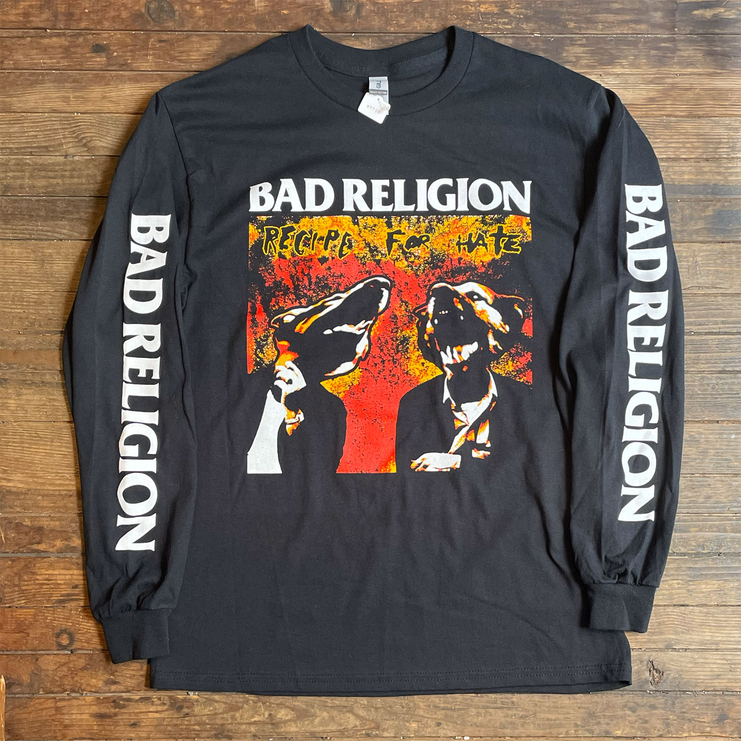BAD RELIGION ロングスリーブTシャツ TOUR