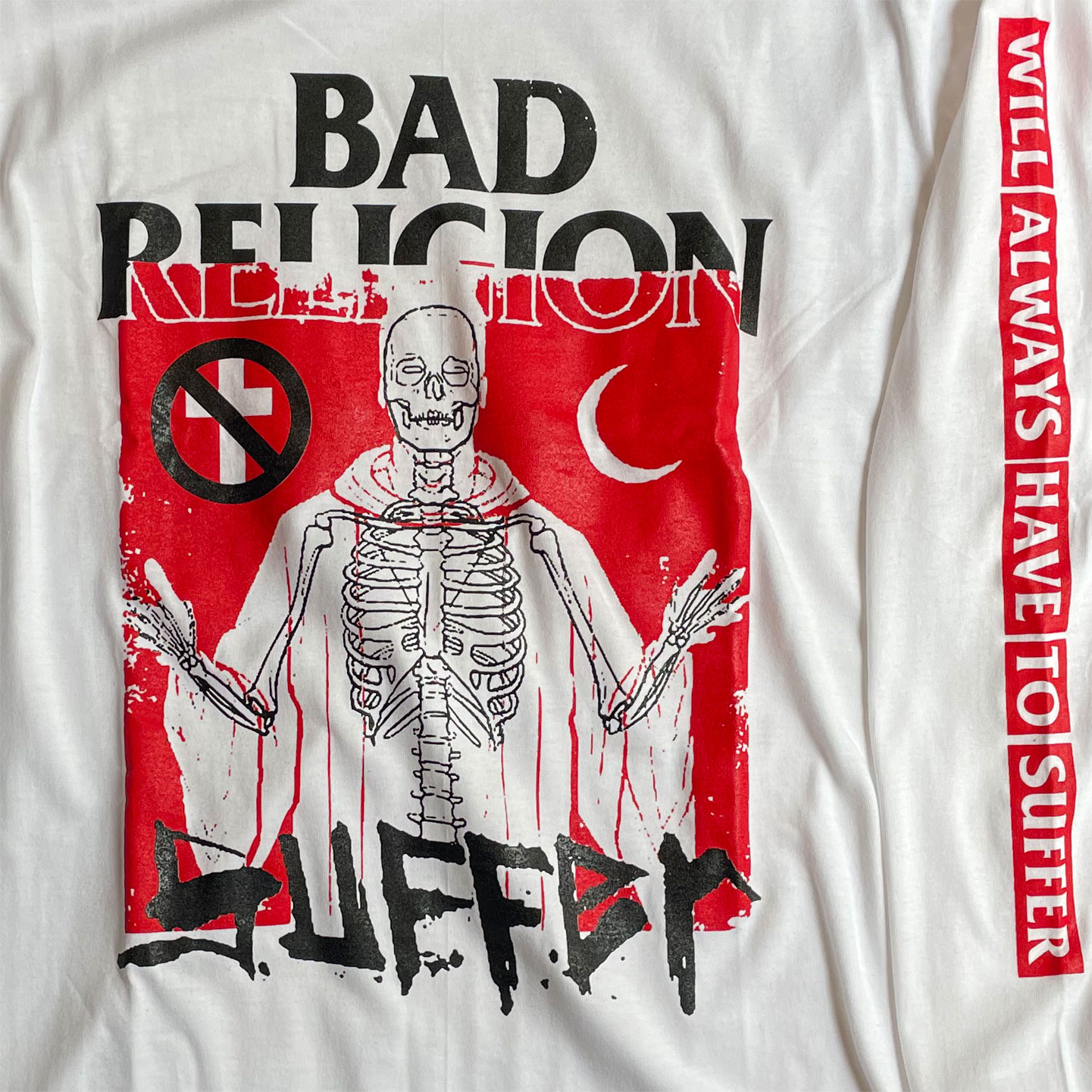 BAD RELIGION ロングスリーブTシャツ SUFFER