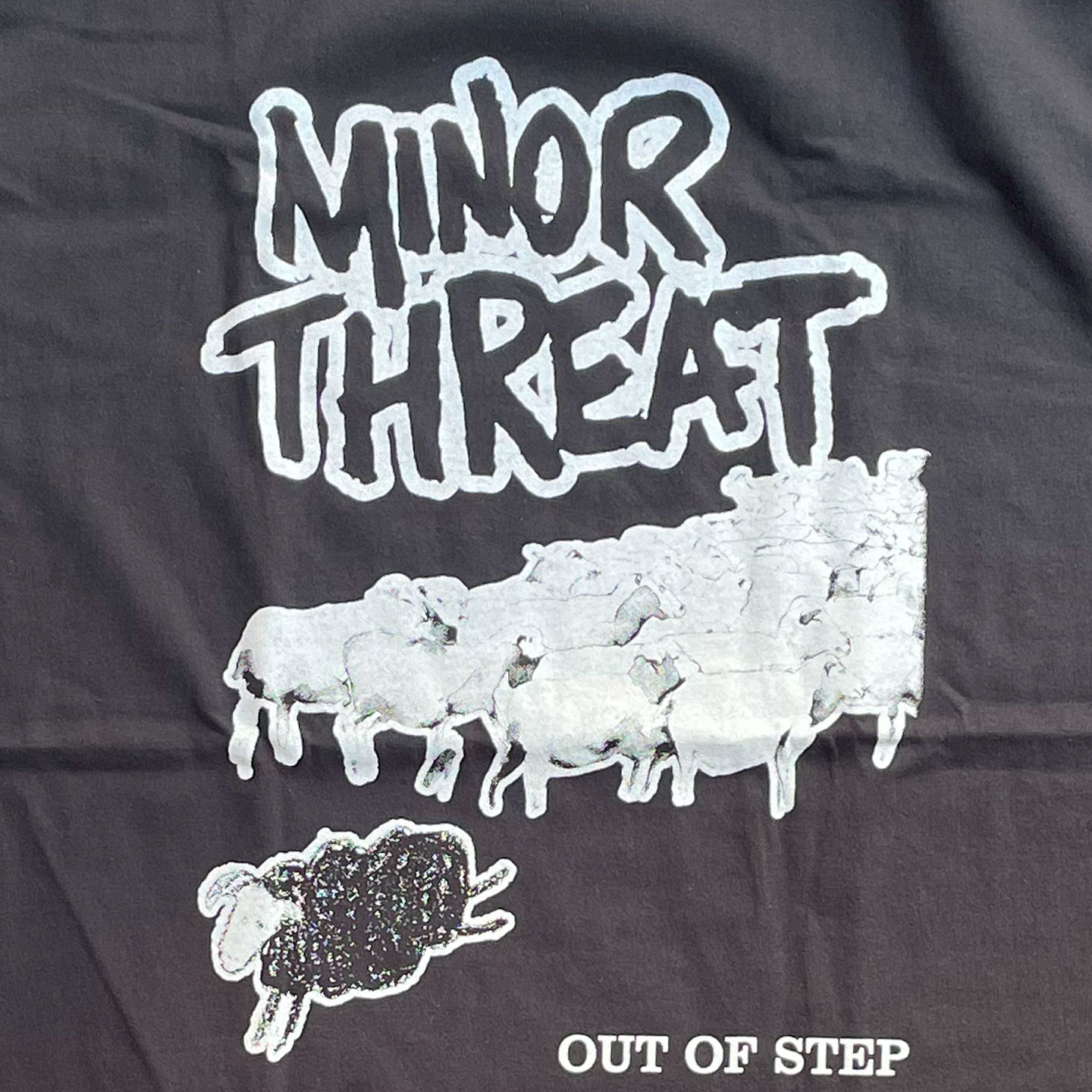 MINOR THREAT Tシャツ OUT OF STEP２sided