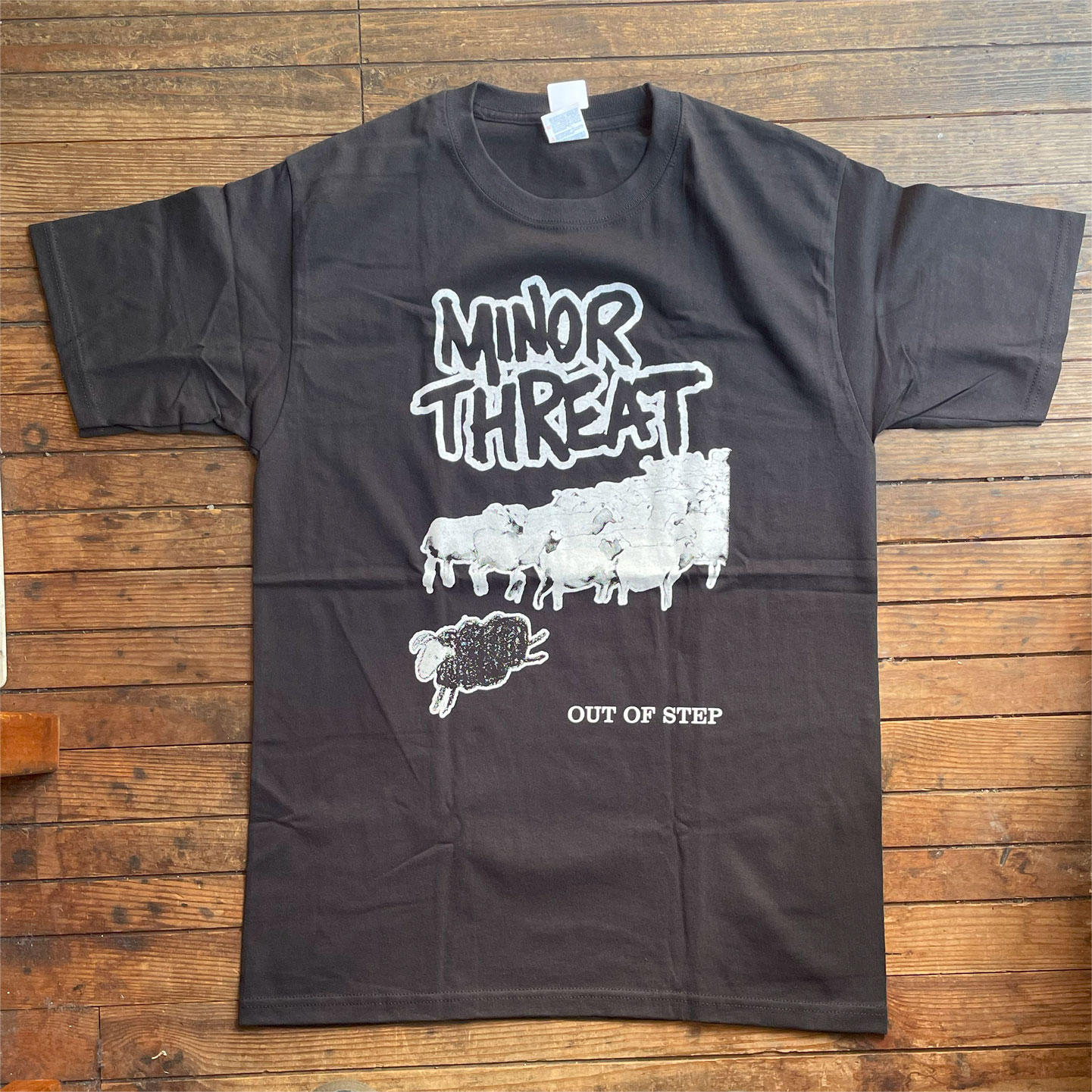 MINOR THREAT Tシャツ OUT OF STEP２sided