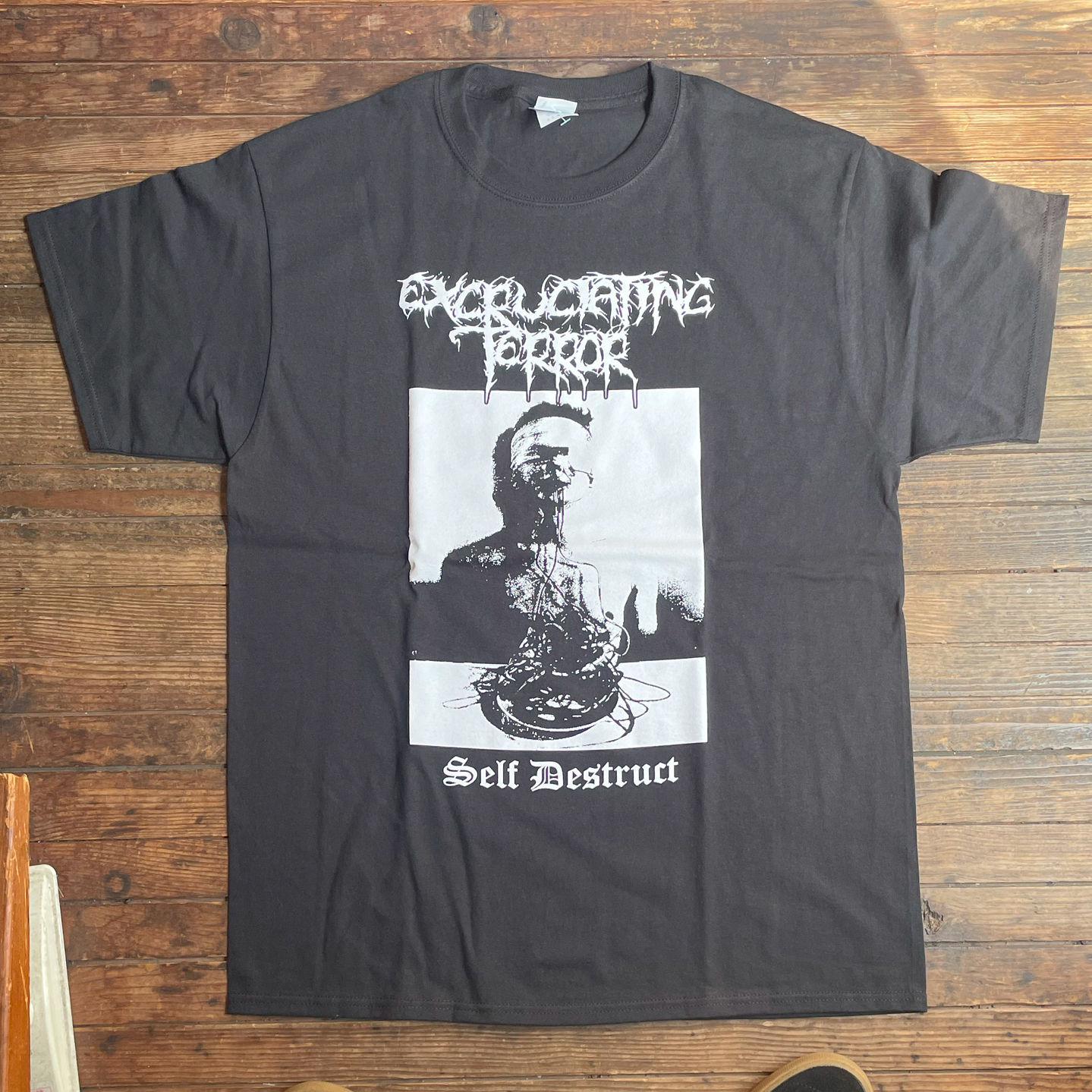 EXCRUCIATING TERROR Tシャツ Self Destruct オフィシャル！