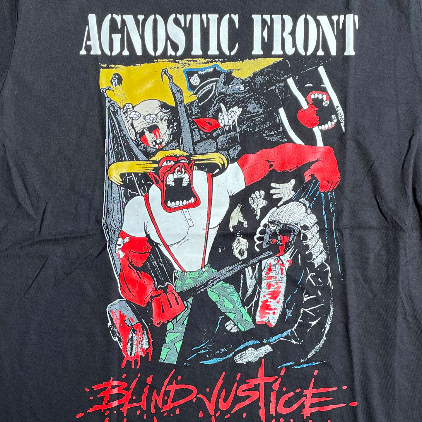 AGNOSTIC FRONT ロングスリーブTシャツ TOUR | 45REVOLUTION