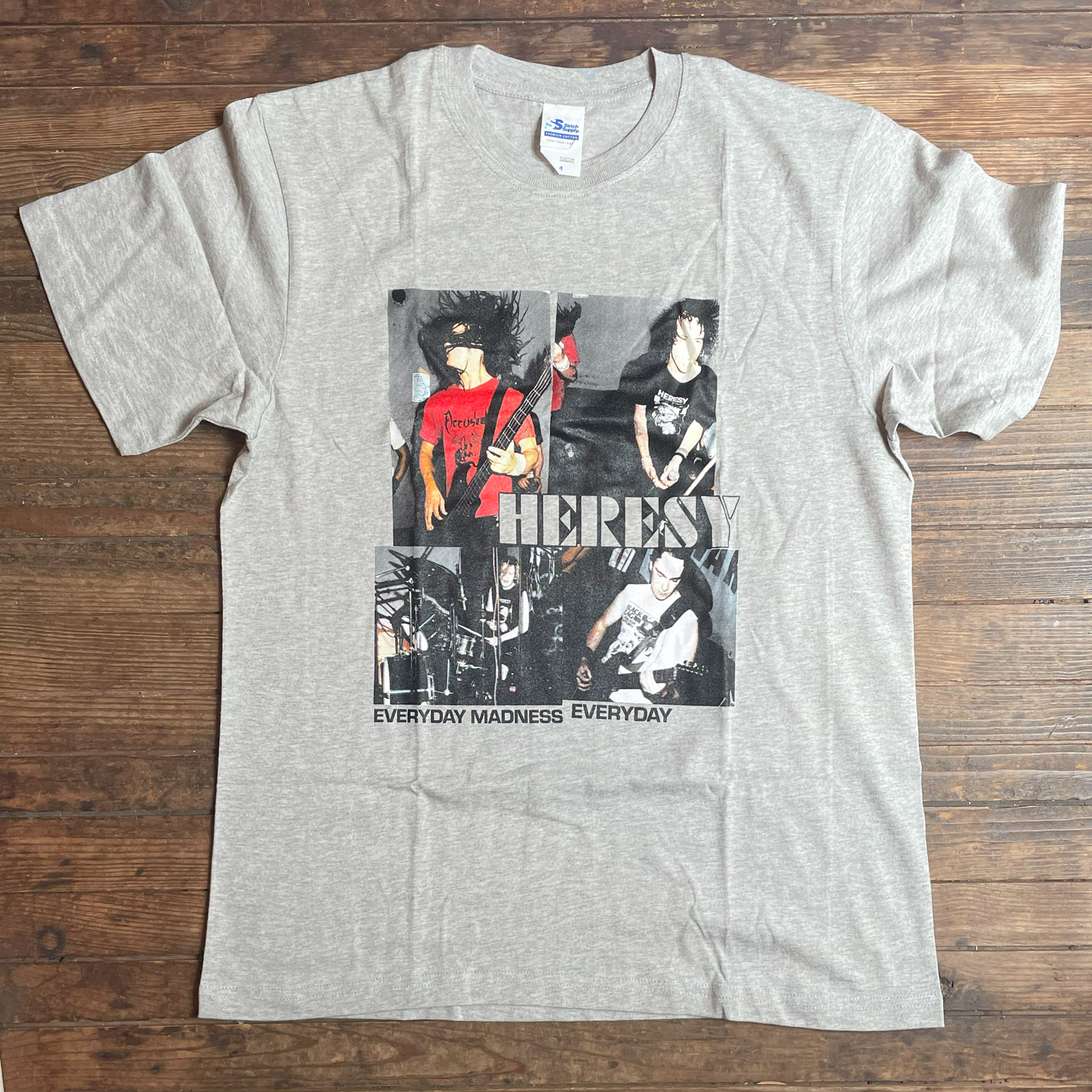 HERESY Tシャツ EVERYDAY MADNESS EVERYDAY