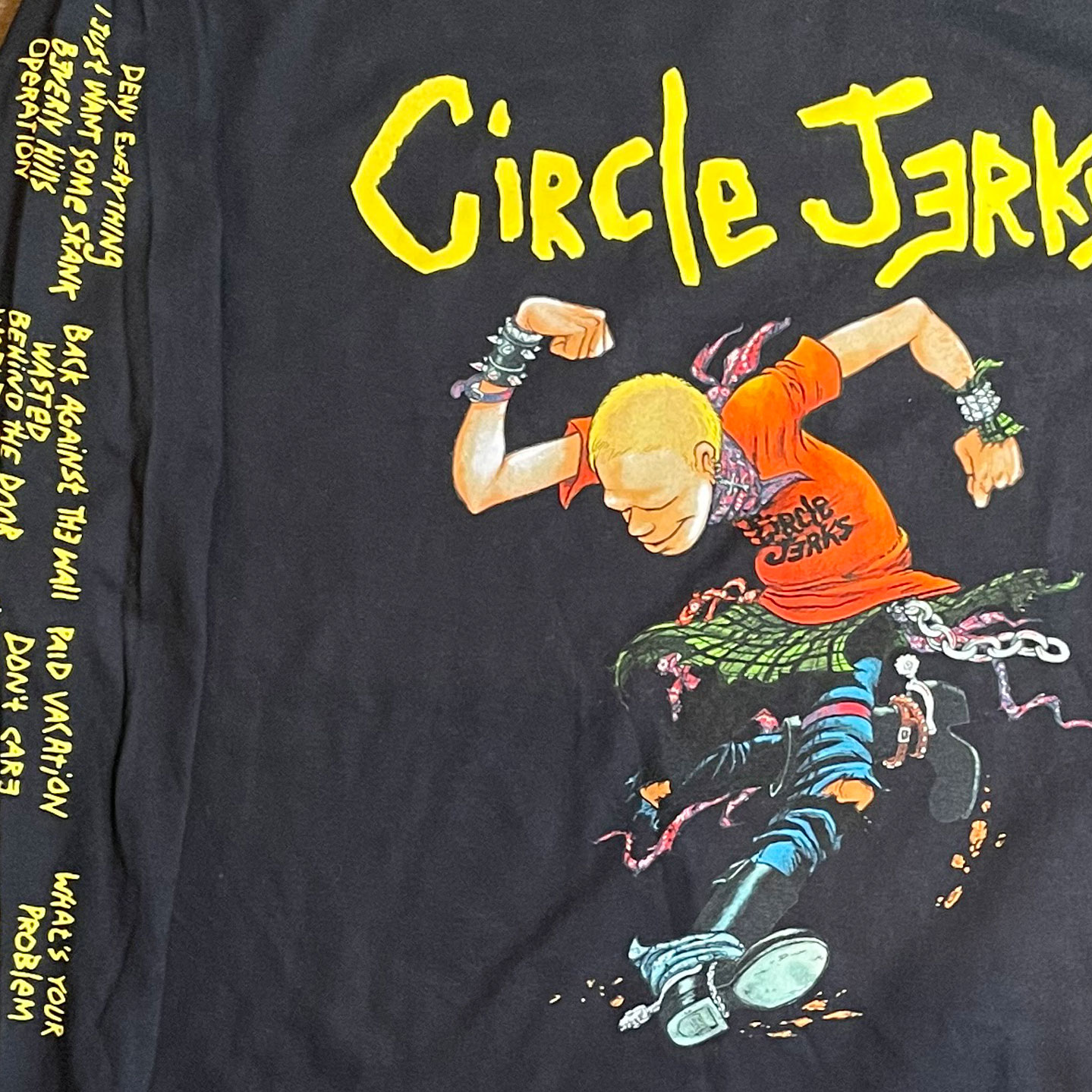Circle Jerks ロングスリーブTシャツ Skunker オフィシャル！