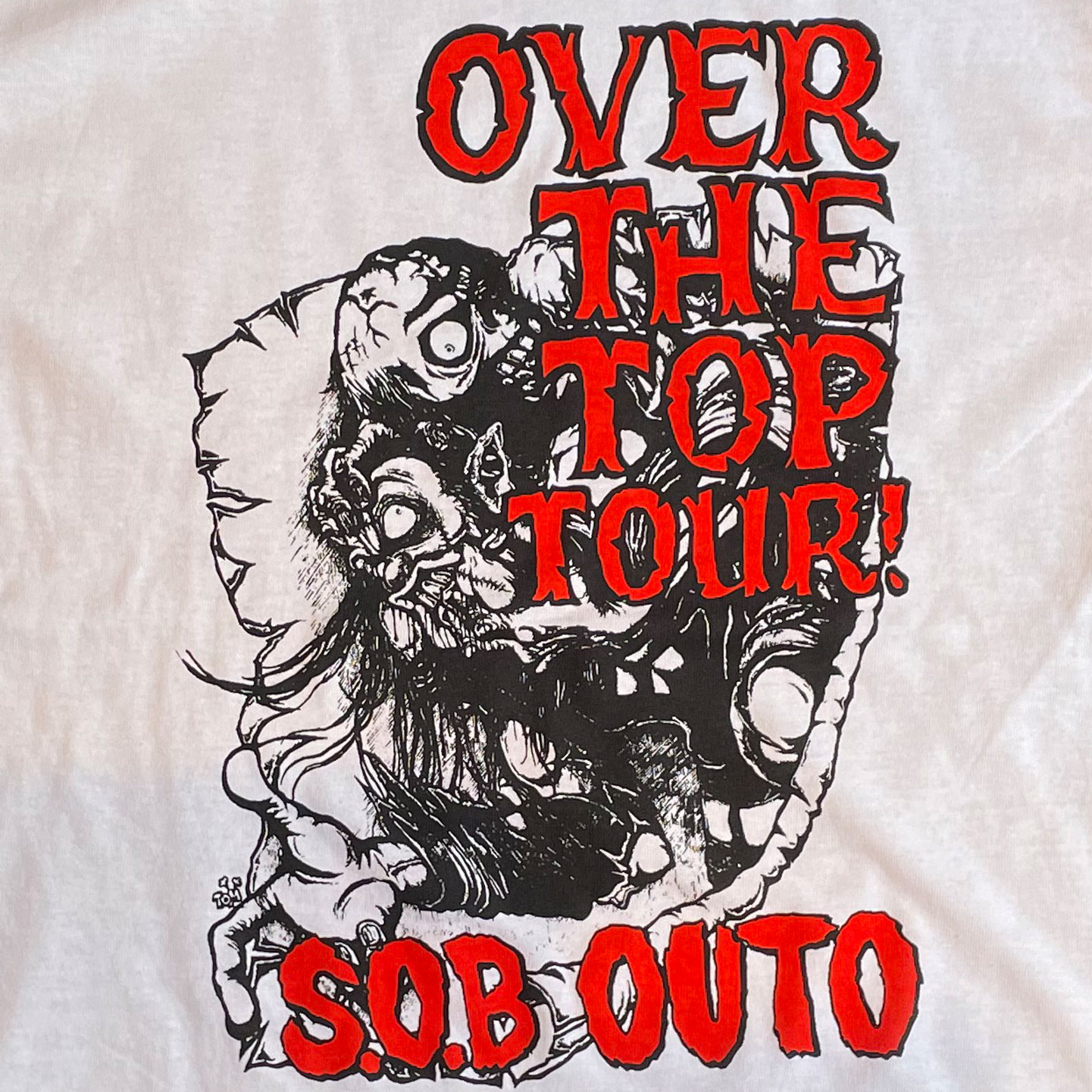 S.O.B x OUTO Tシャツ OVER THE TOP TOUR