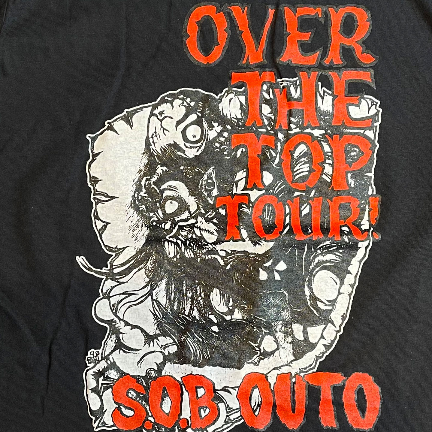 S.O.B x OUTO ロングスリーブTシャツ OVER THE TOP TOUR
