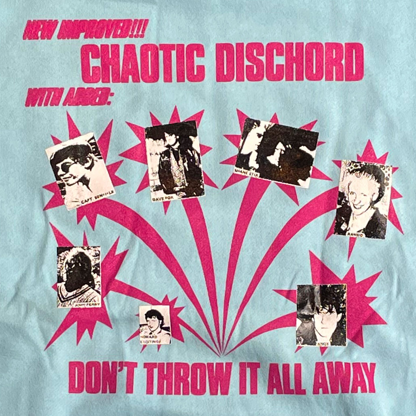 CHAOTIC DISCHORD パーカー DON'T THROW IT ALL AWAY