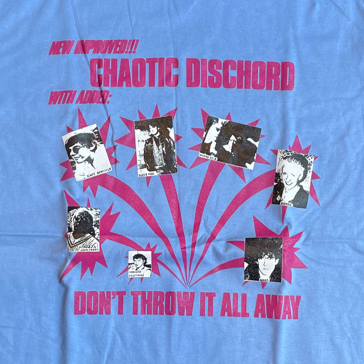 CHAOTIC DISCHORD Tシャツ DON'T THROW IT ALL AWAY