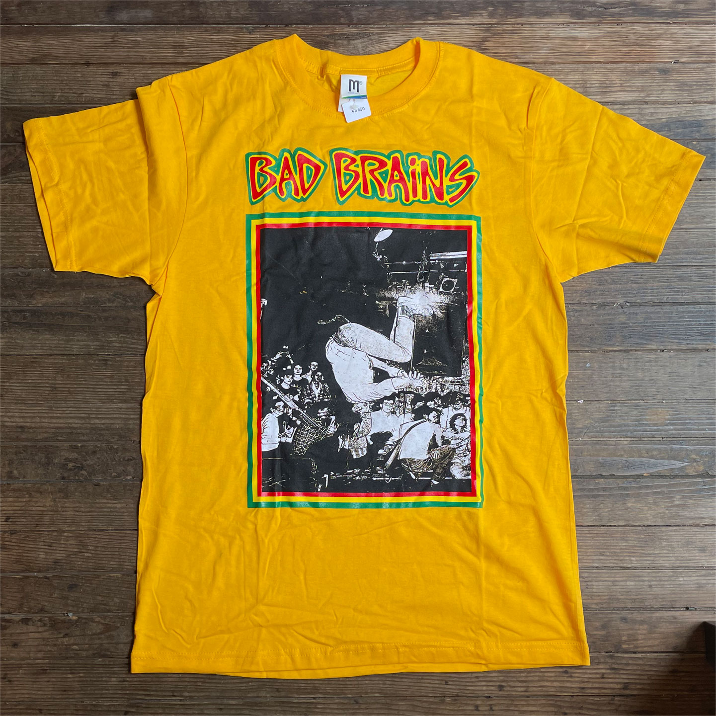 BAD BRAINS Tシャツ LIVE PHOTO