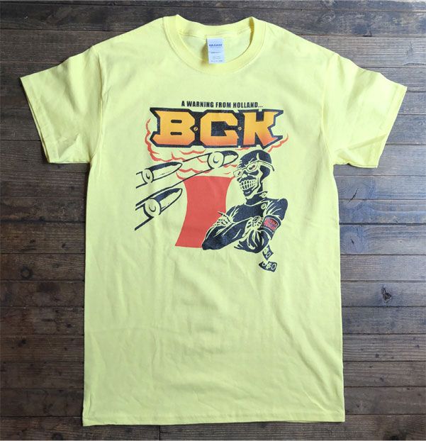 B.G.K. Tシャツ A WARNING FROM HOLLAND...