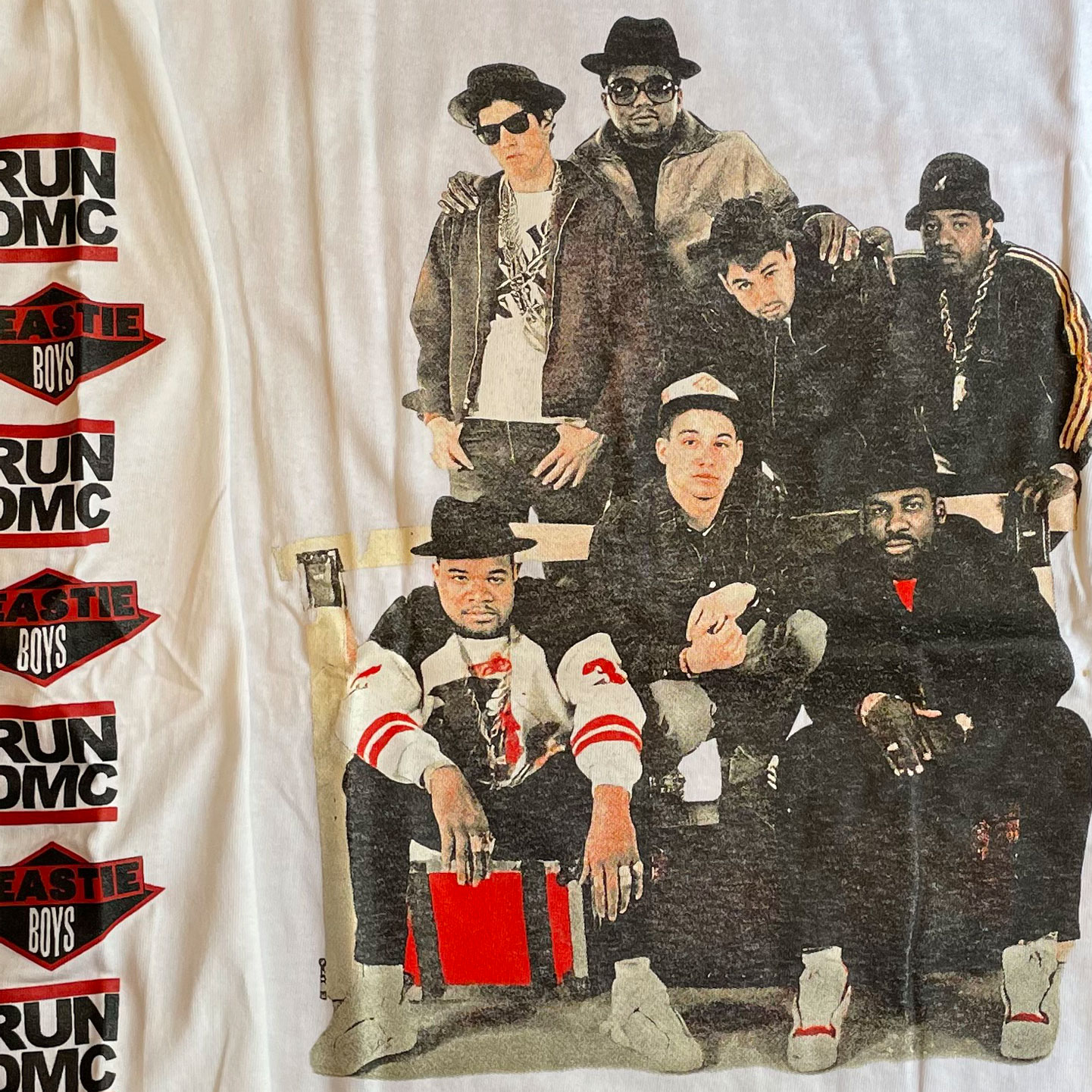 BEASTIE BOYS x RUN DMC ロングスリーブTシャツ TOGETHER FOREVER 