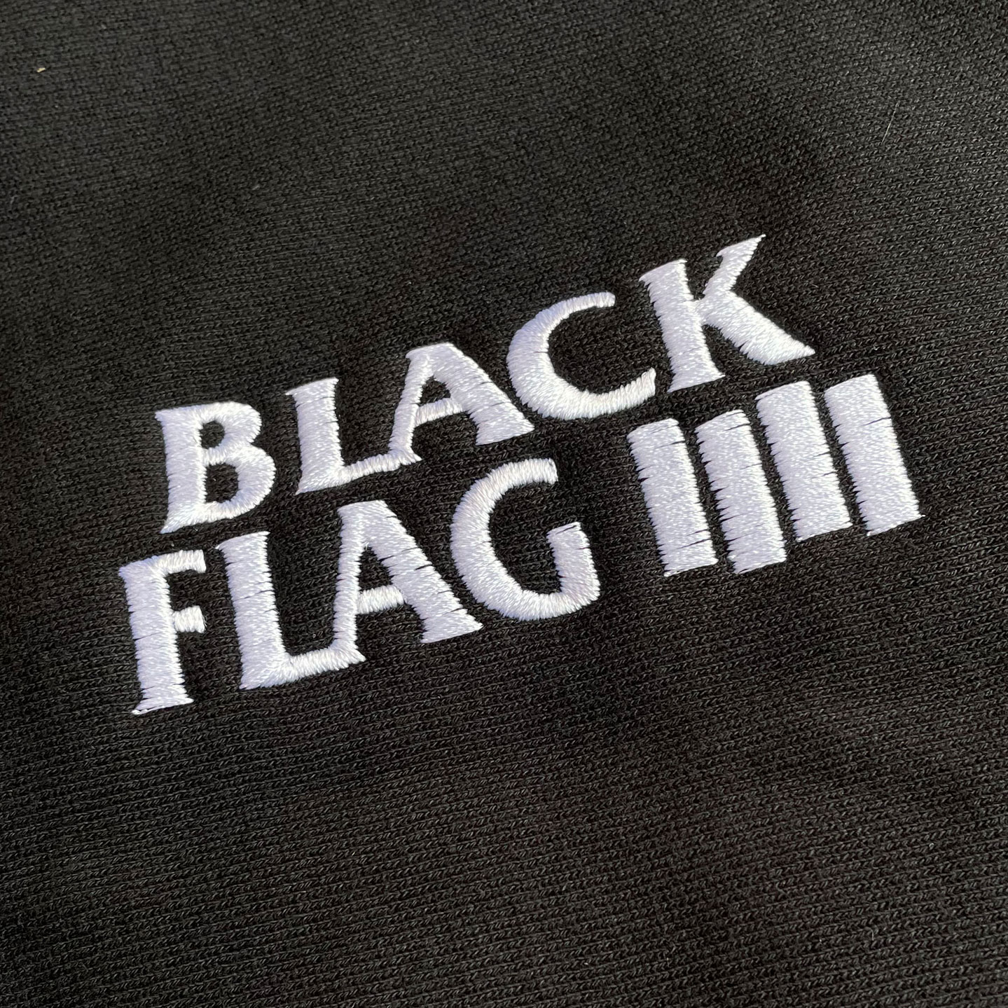 BLACK FLAG スウェット 刺繍ロゴ Ltd