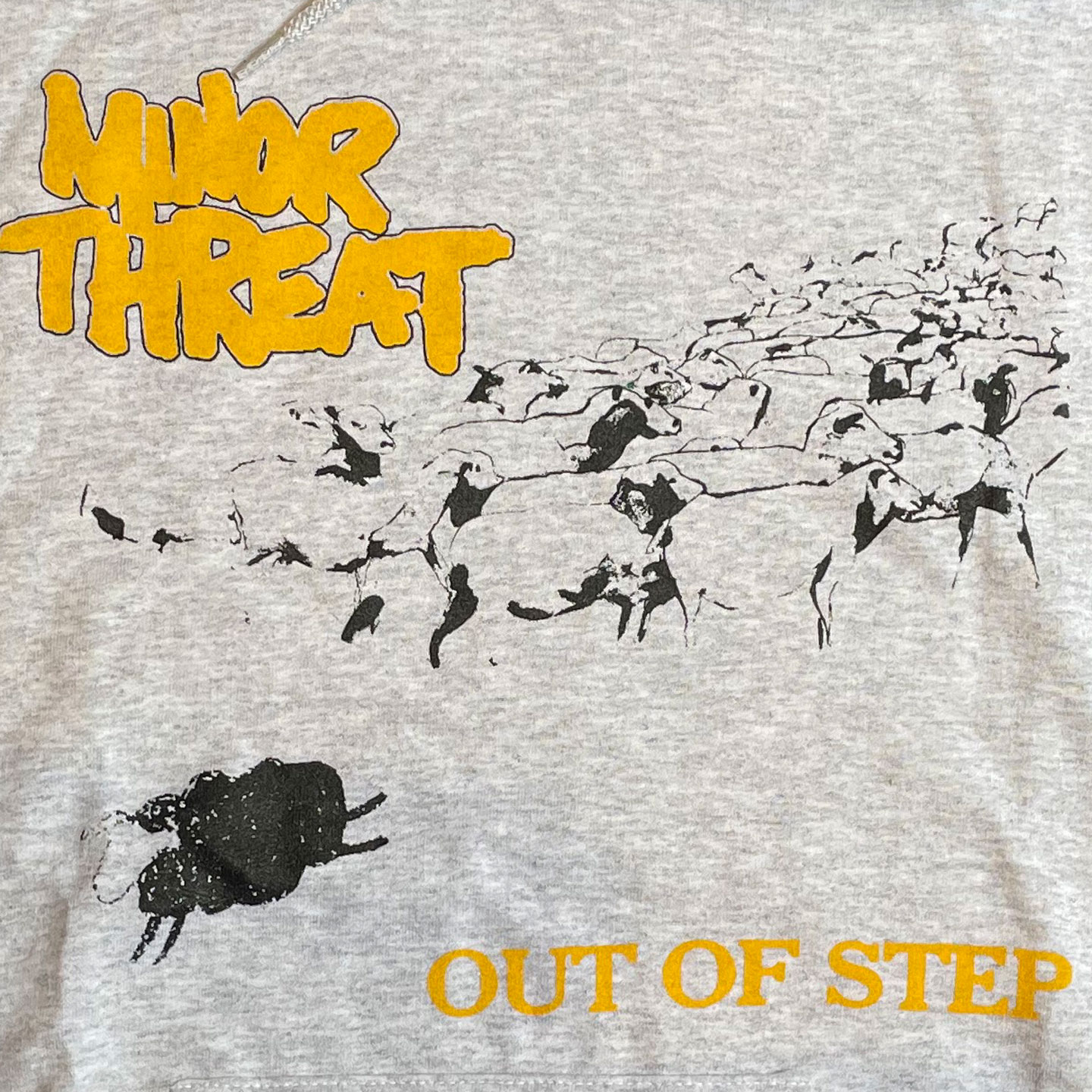 MINOR THREAT パーカー OUT OF STEP