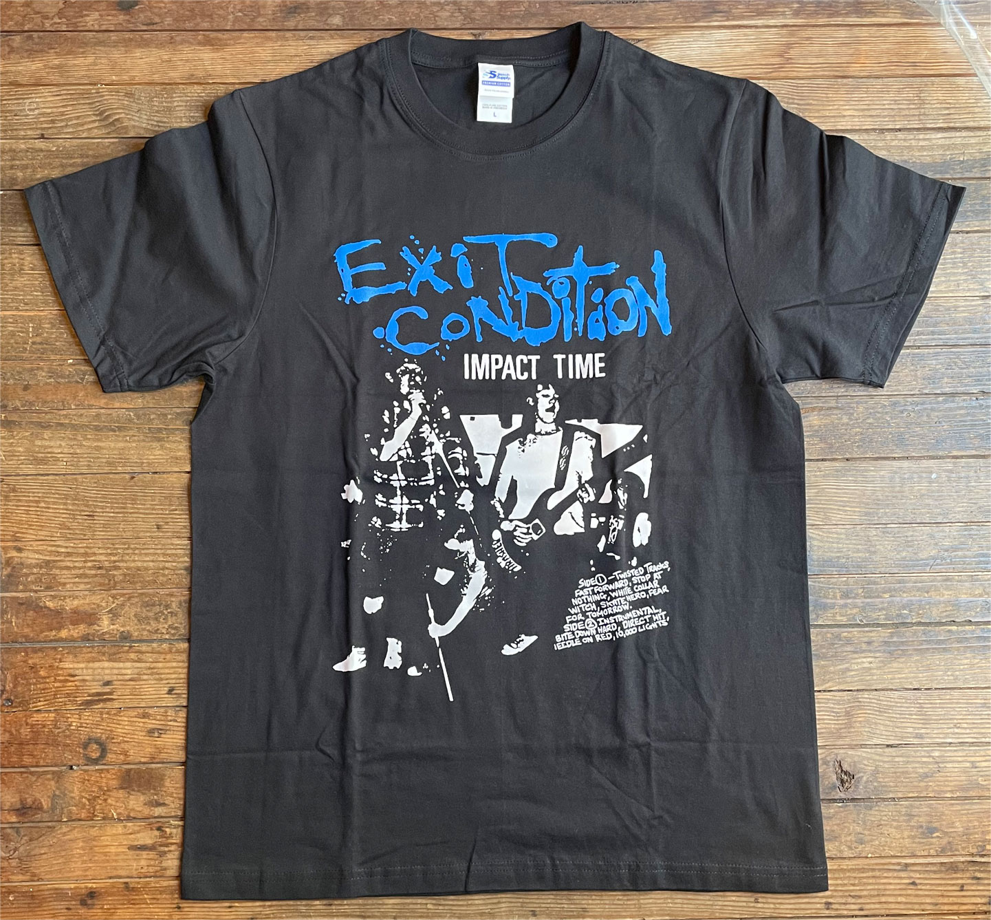 EXIT CONDITION Tシャツ IMPACT TIME