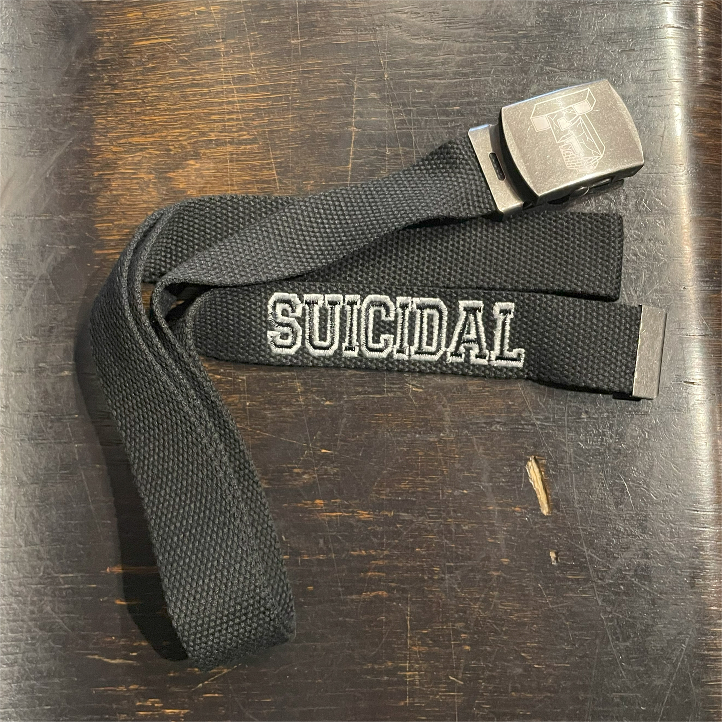 SUICIDAL TENDENCIES ガチャベルト LOGO