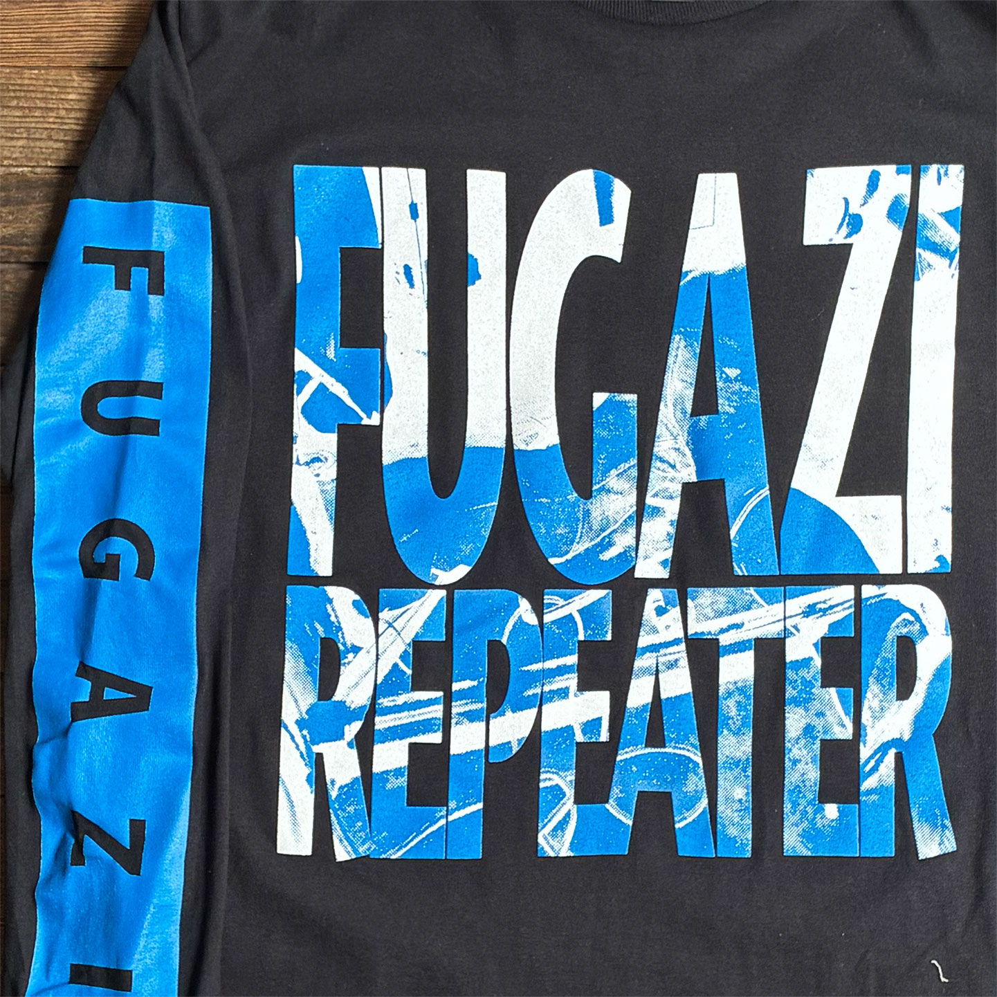 FUGAZI ロングスリーブTシャツ REPEATER