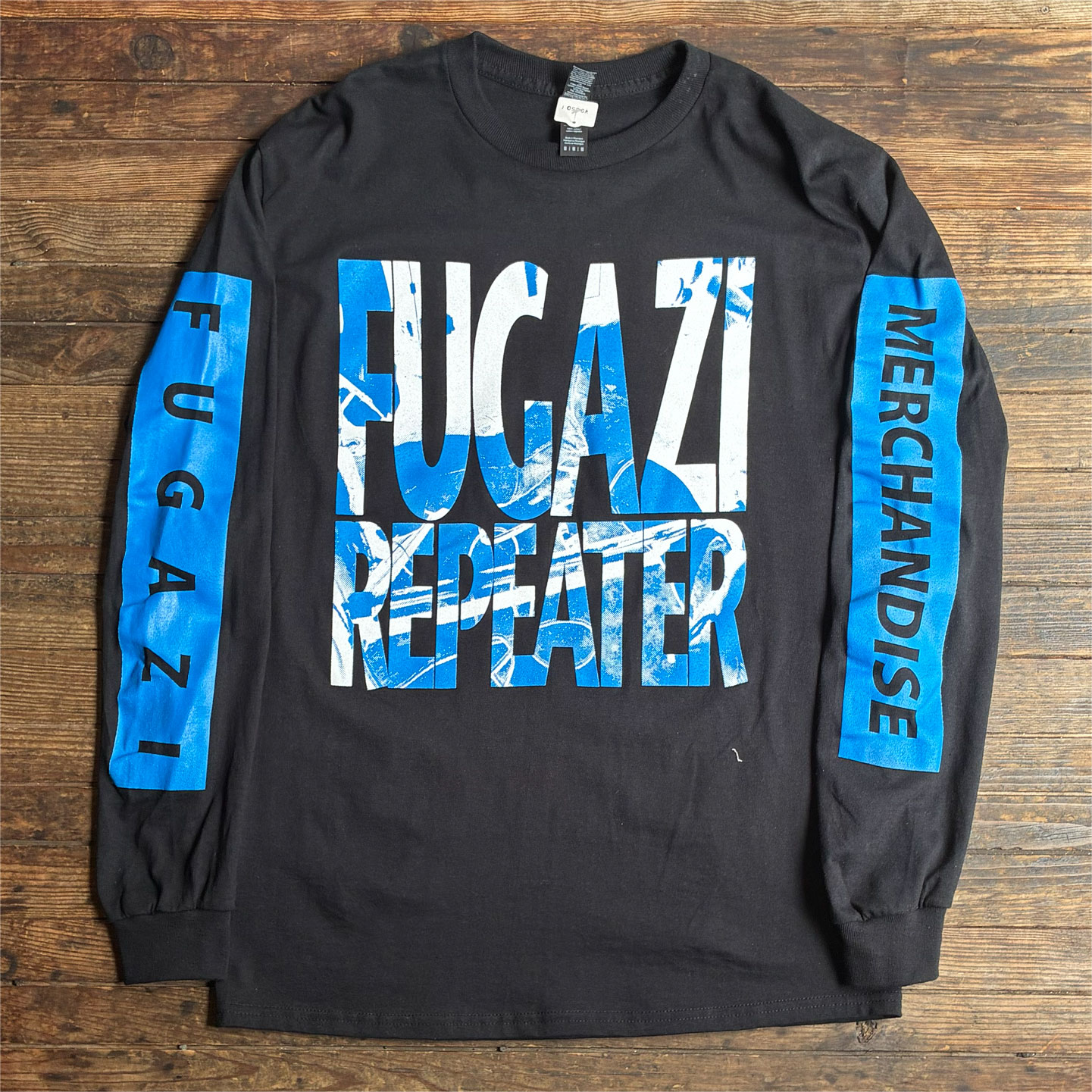 FUGAZI ロングスリーブTシャツ REPEATER