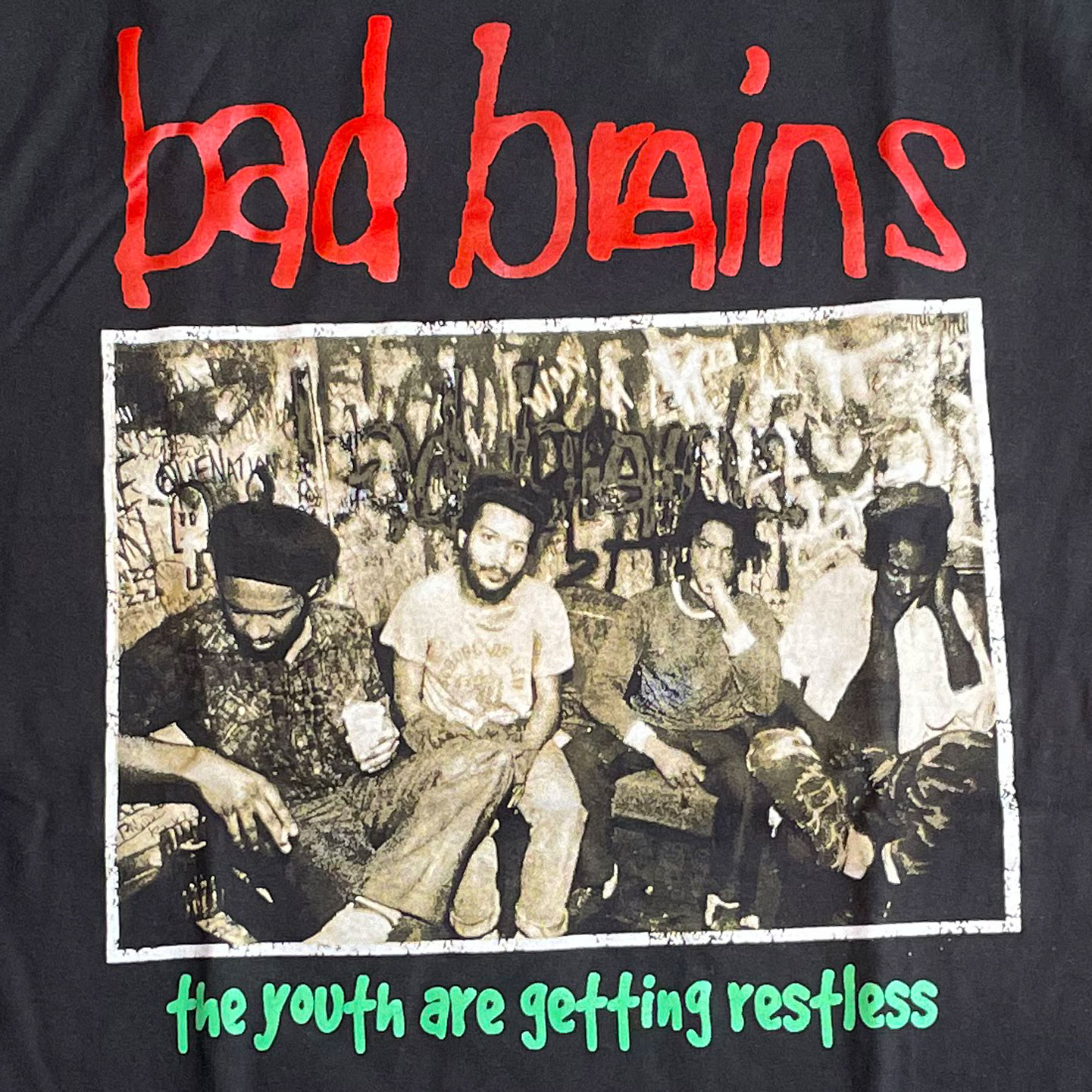 BAD BRAINS Tシャツ THE YOUTH ARE GETTING RESTLESS