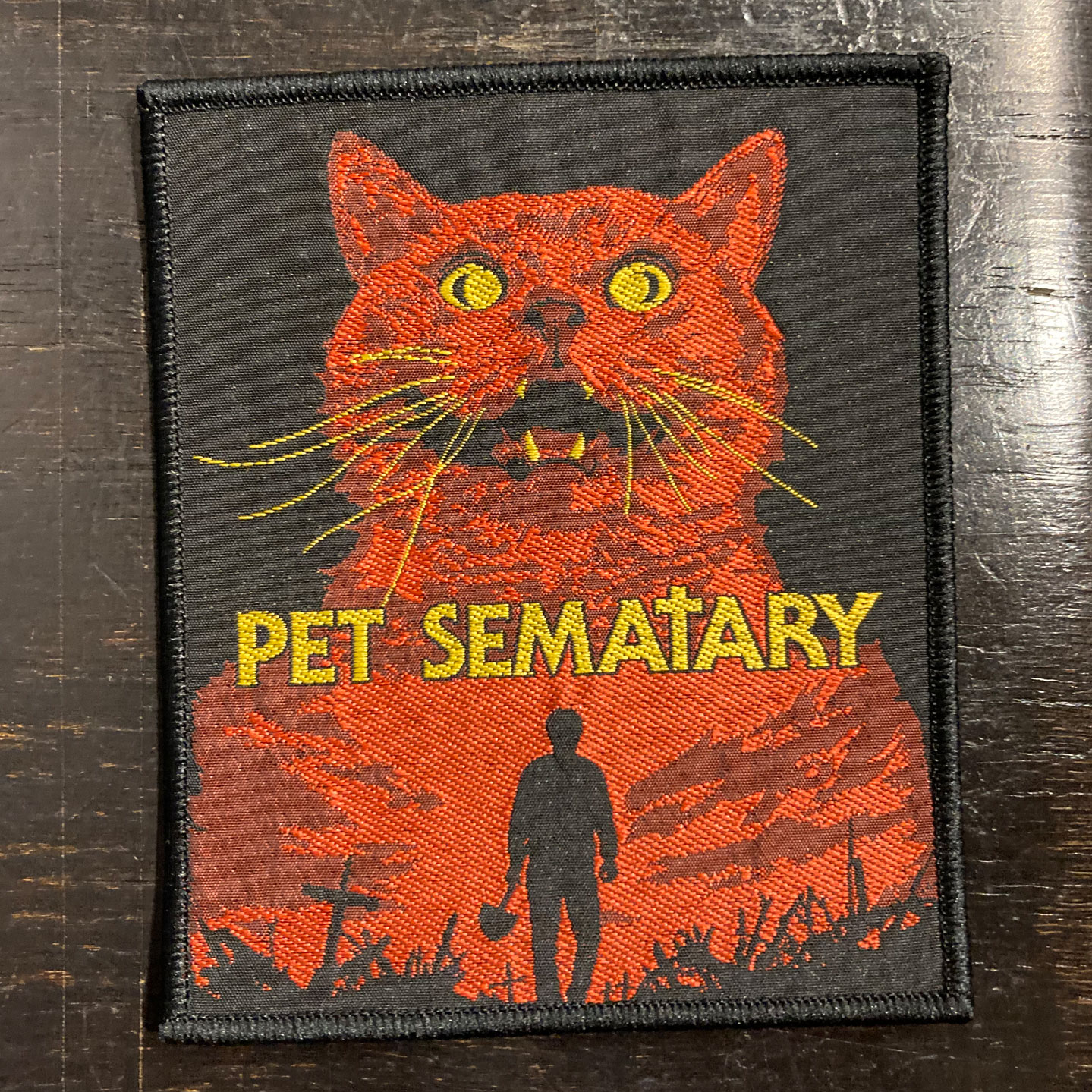 PET SEMATARY 刺繍ワッペン