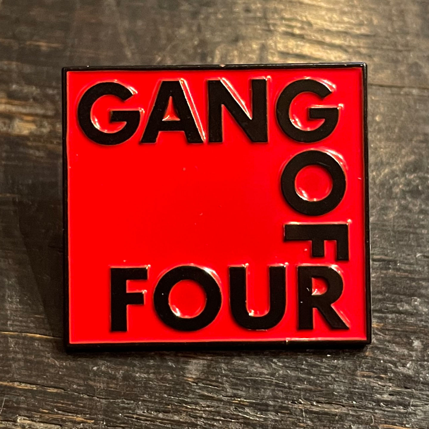 GANG OF FOUR ピンバッジ