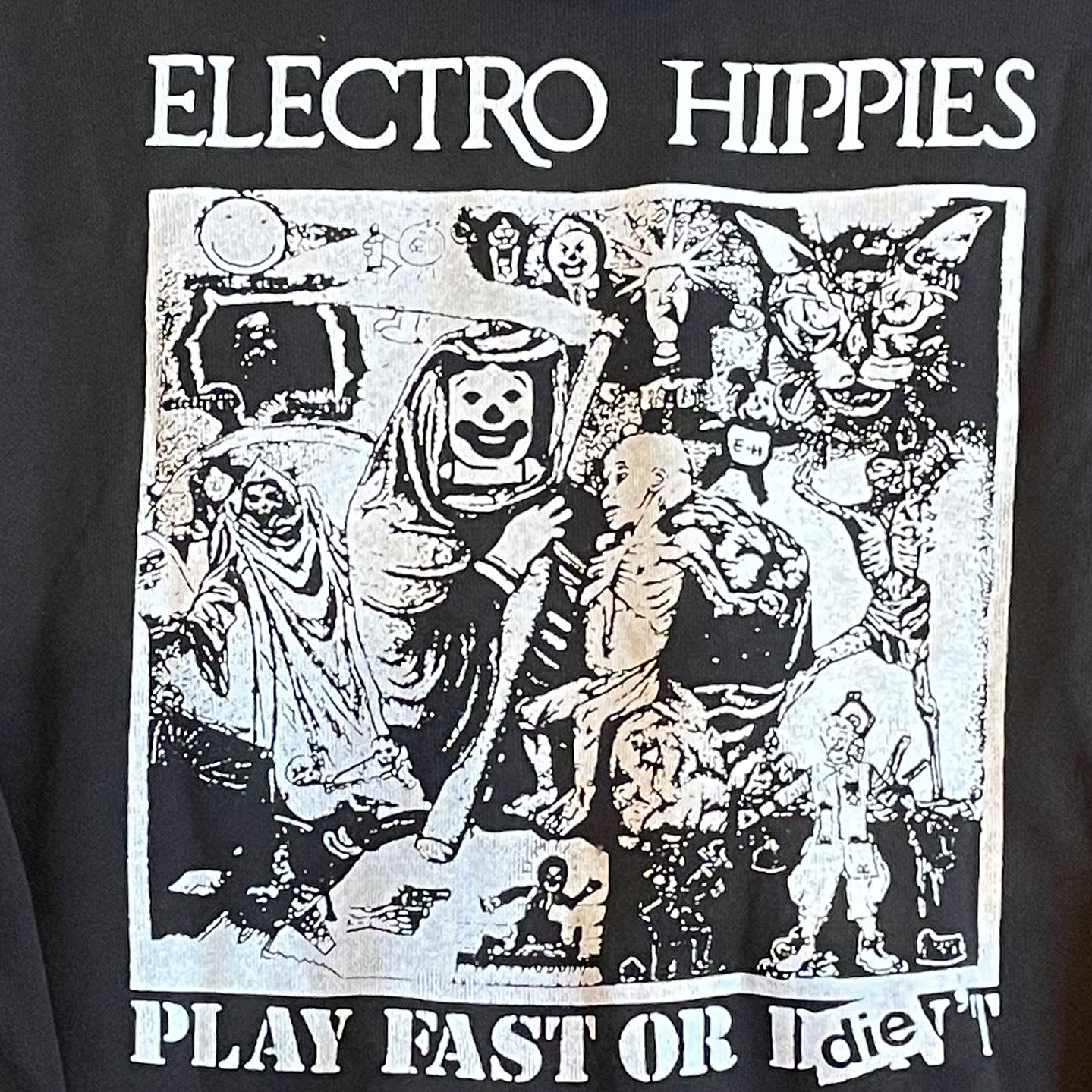 ELECTRO HIPPIES パーカー PLAY FAST OR DIE