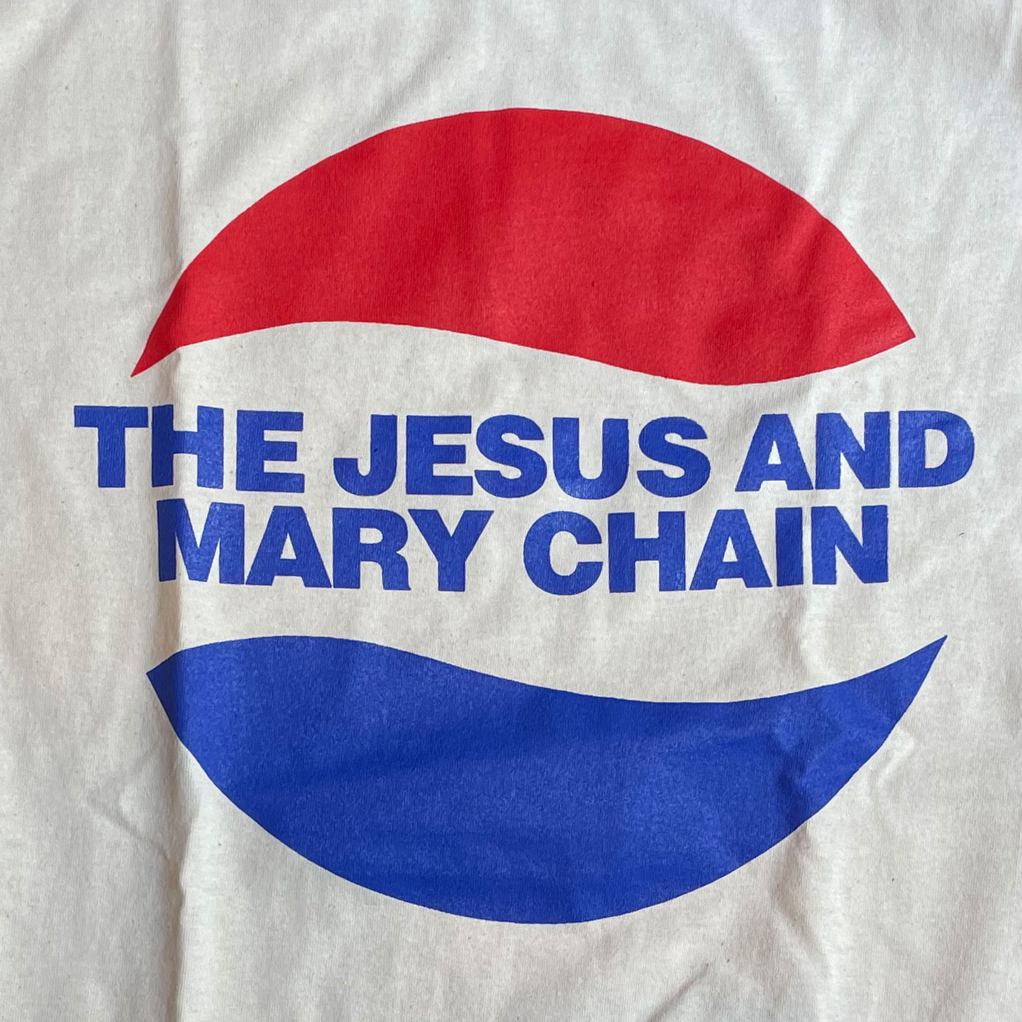 THE JESUS AND MARY CHAIN ロングスリーブTシャツ PEPSI LOGO