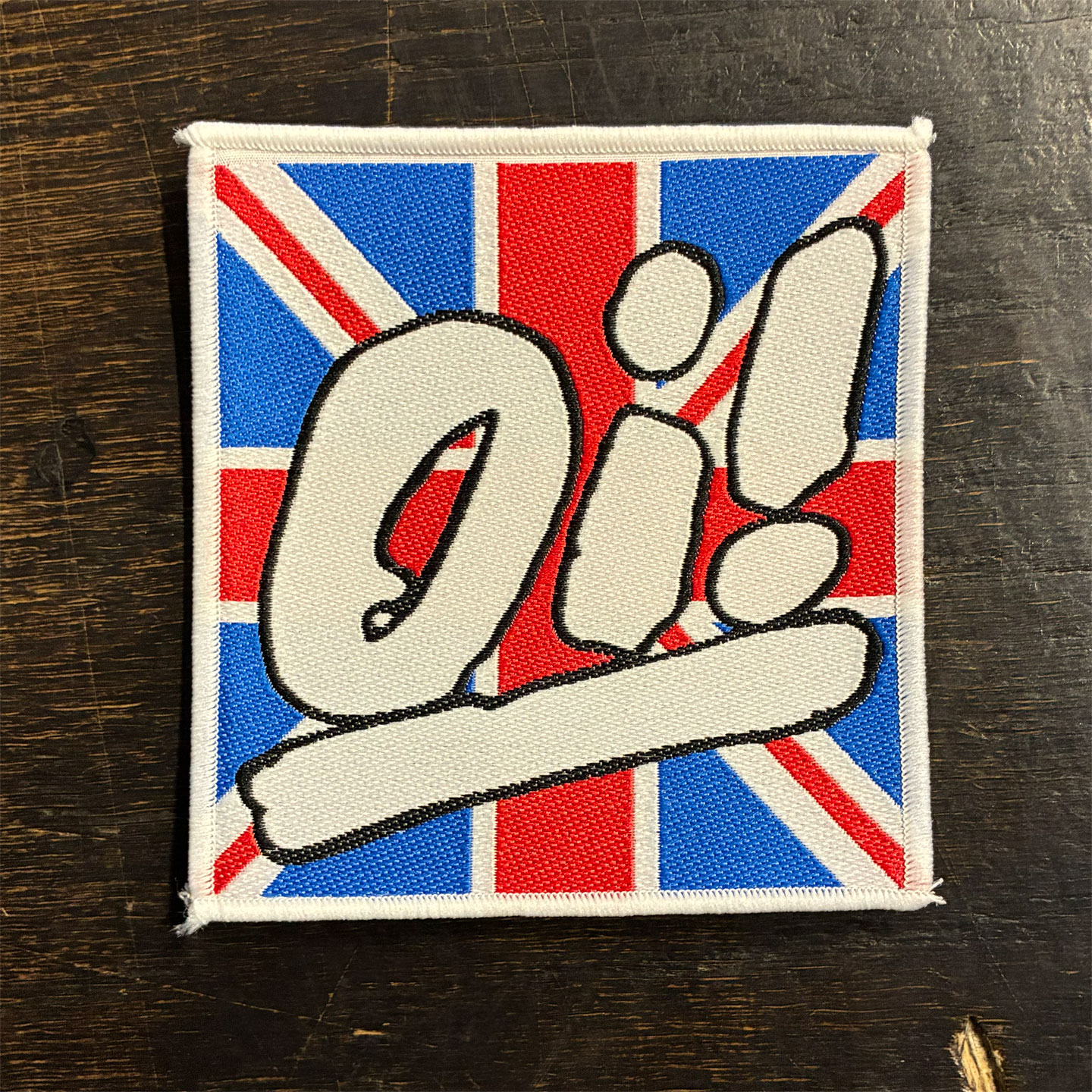 Oi! 刺繍ワッペン