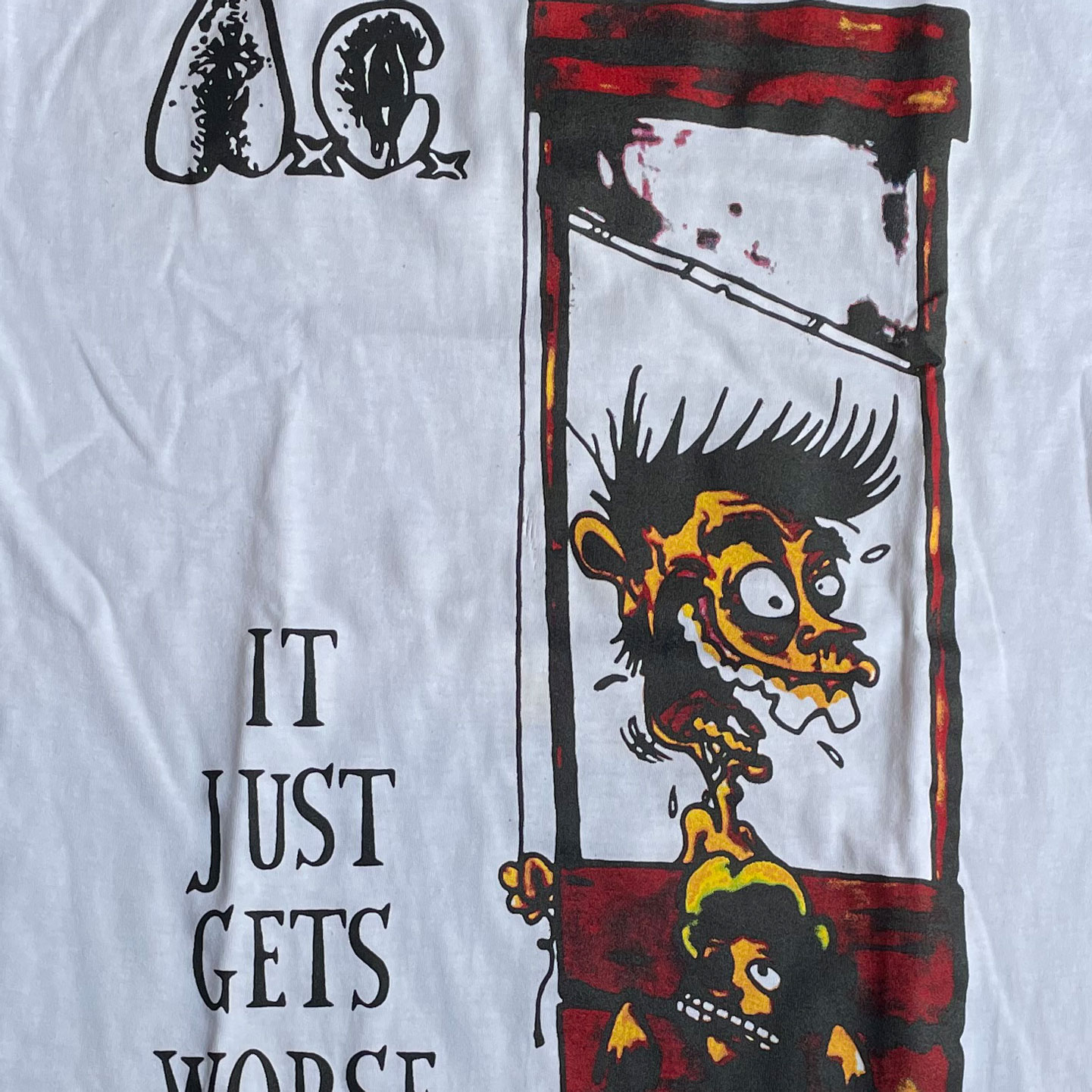AxCx Tシャツ It Just Gets Worse